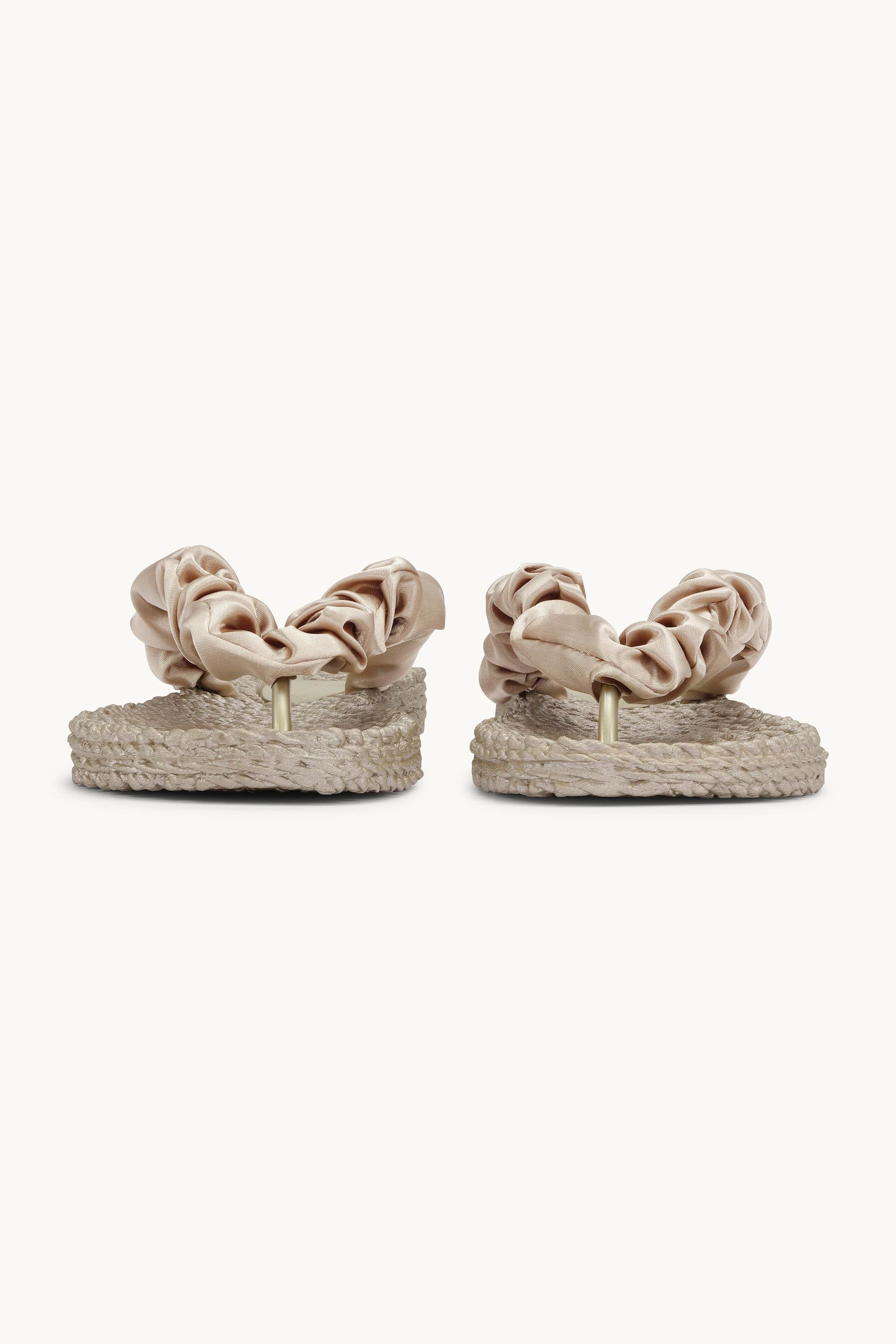 Flip-flops Fabric - Platin