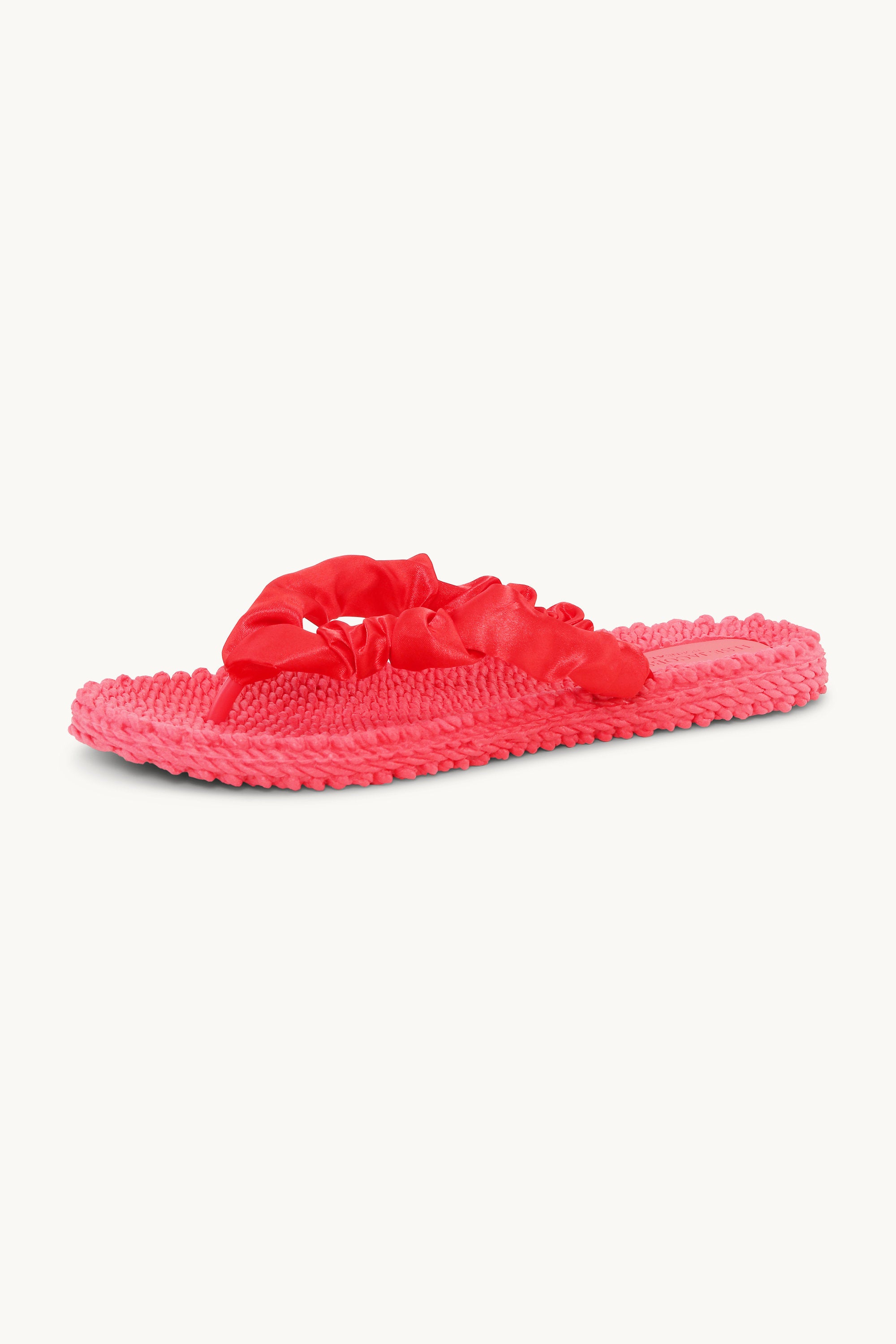 Chanclas Tejido - Raspberry