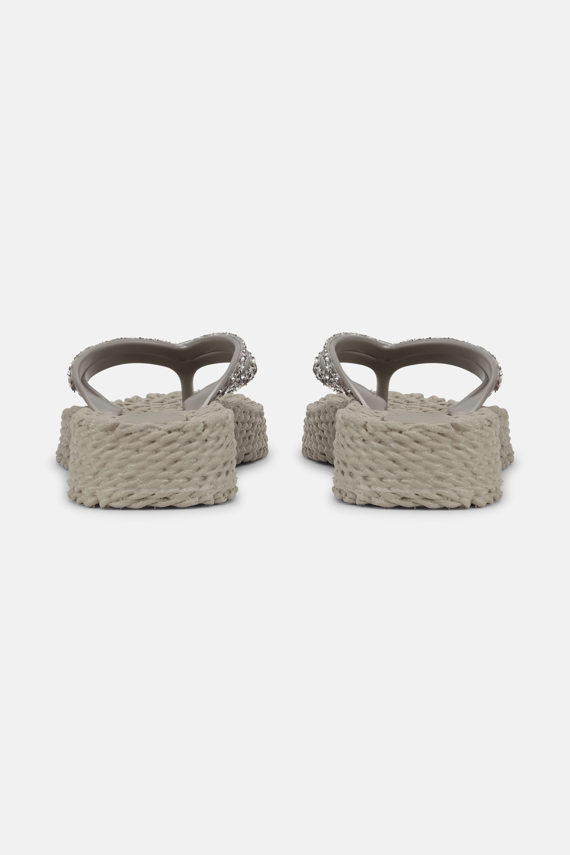 Chanclas con Plataforma Piedras Brillantes - Atmosphere