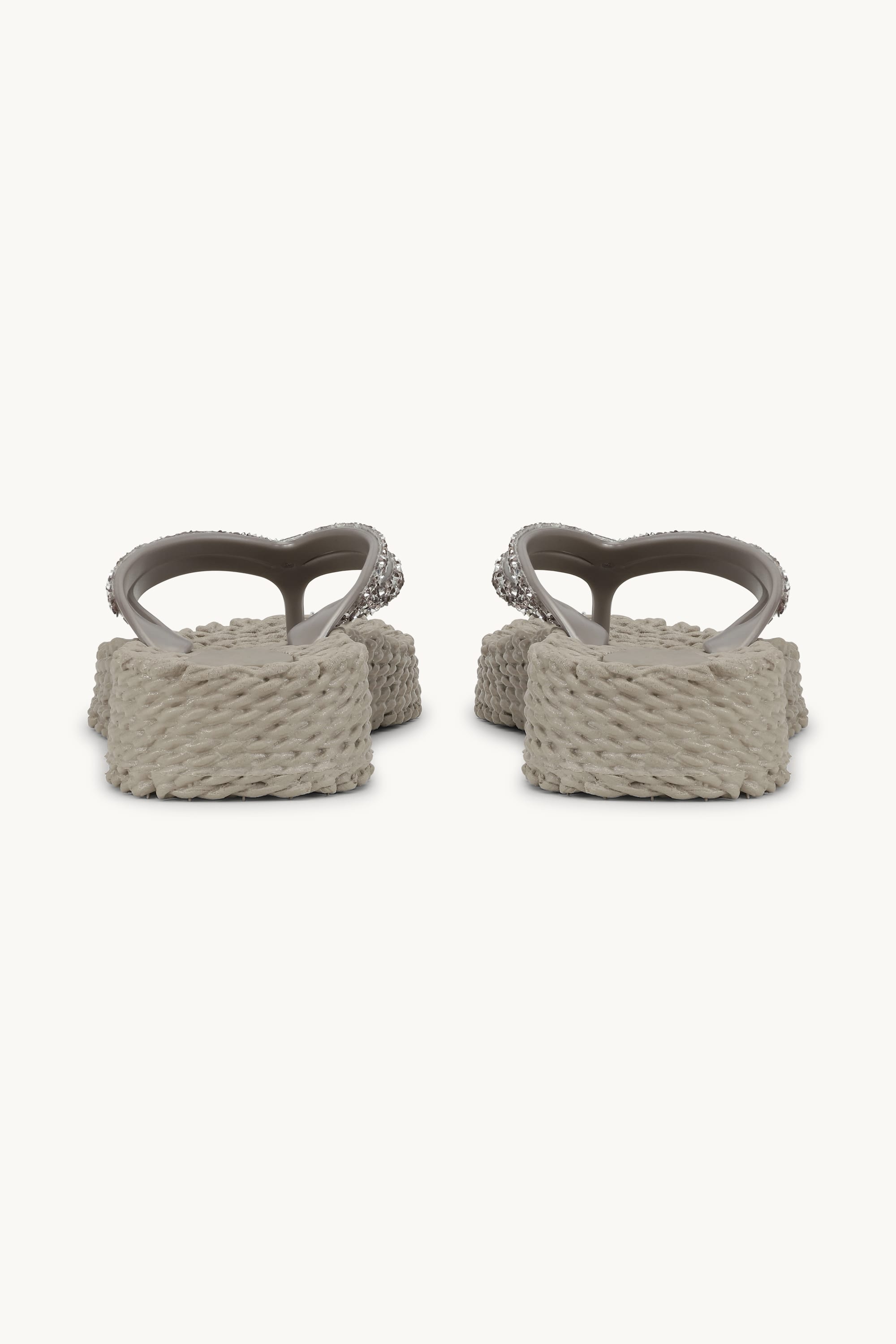 Chanclas con Plataforma Piedras Brillantes - Atmosphere