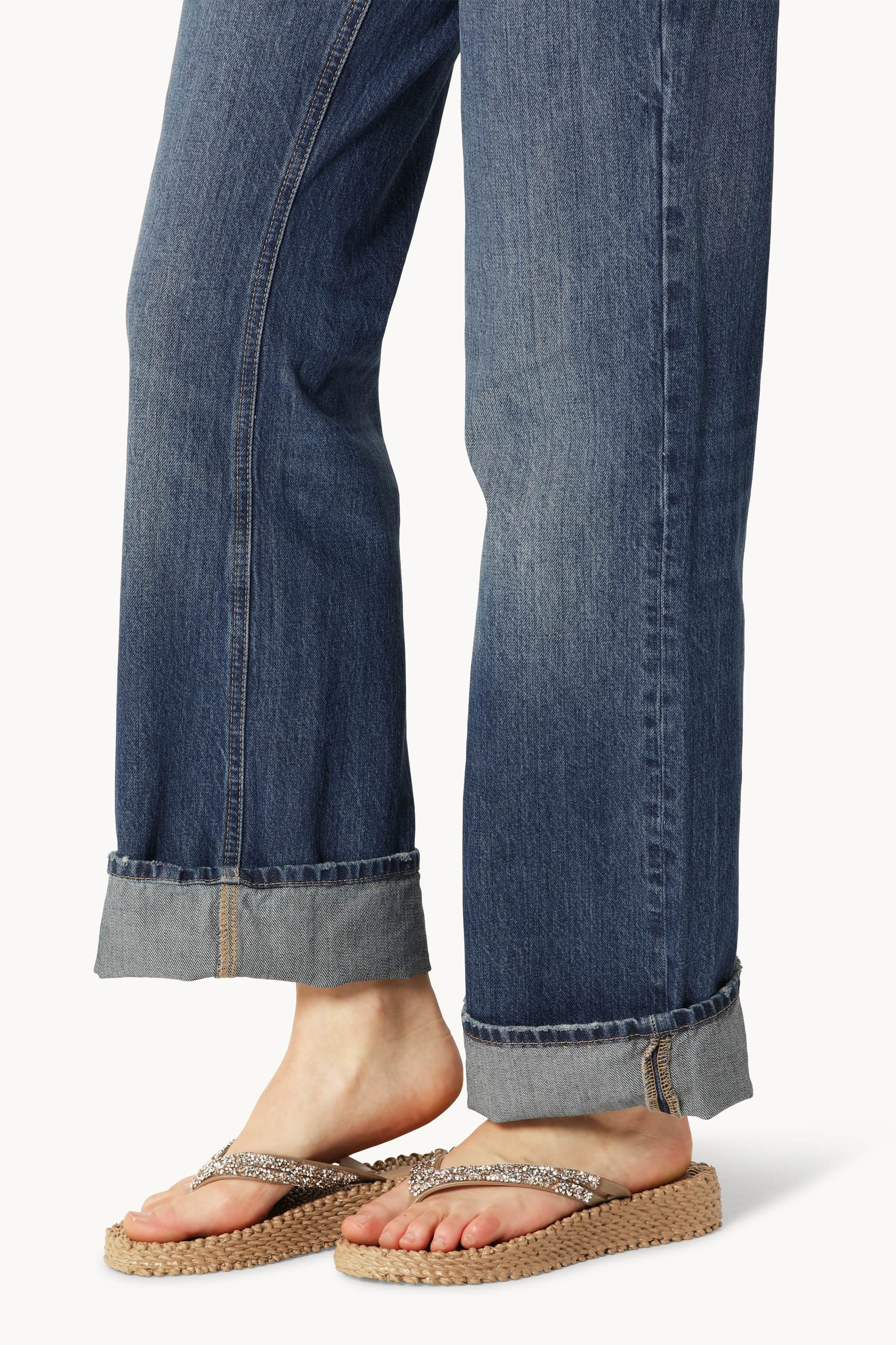 Chanclas con Plataforma Piedras Brillantes - Mocca