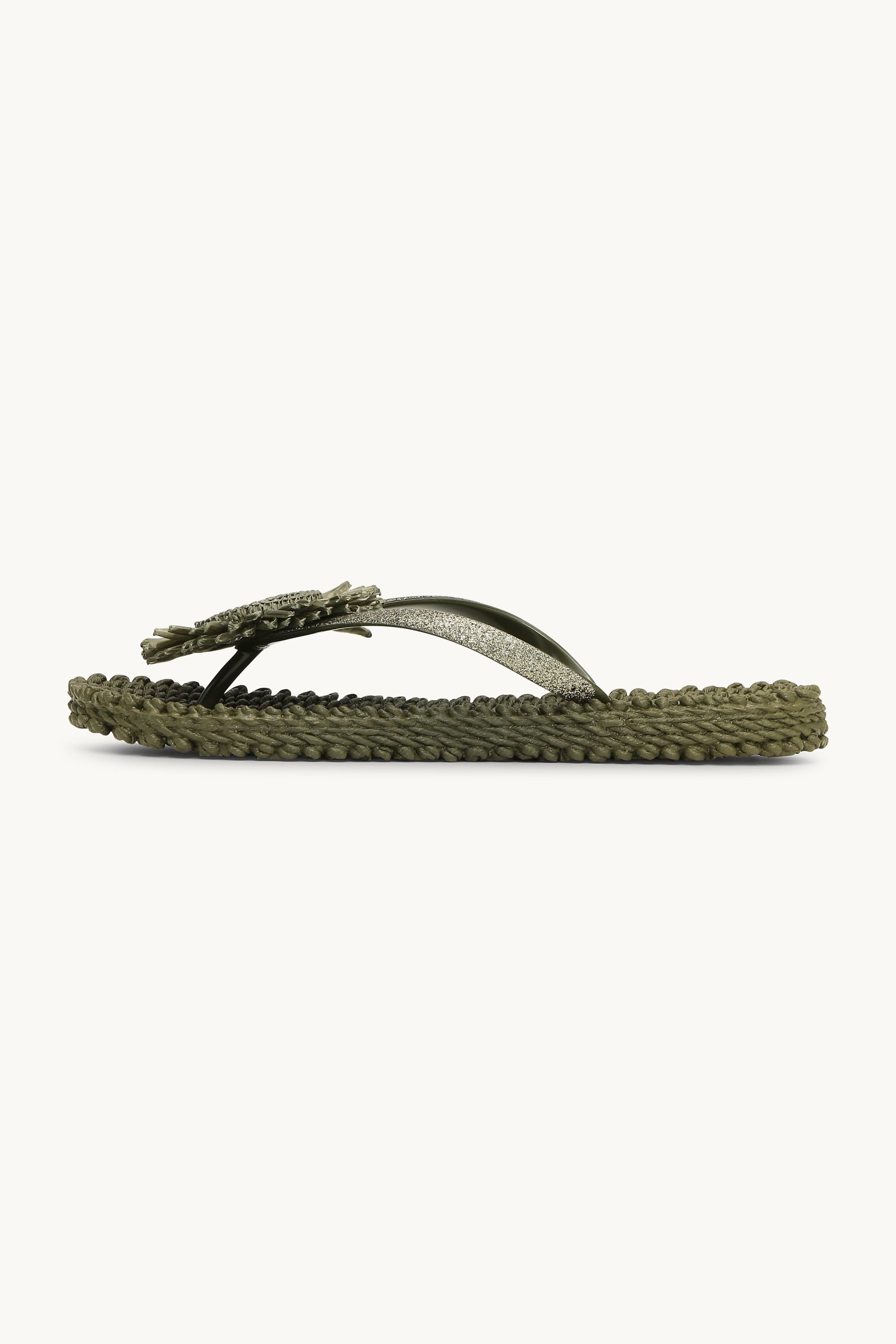 Chanclas Flor - Army
