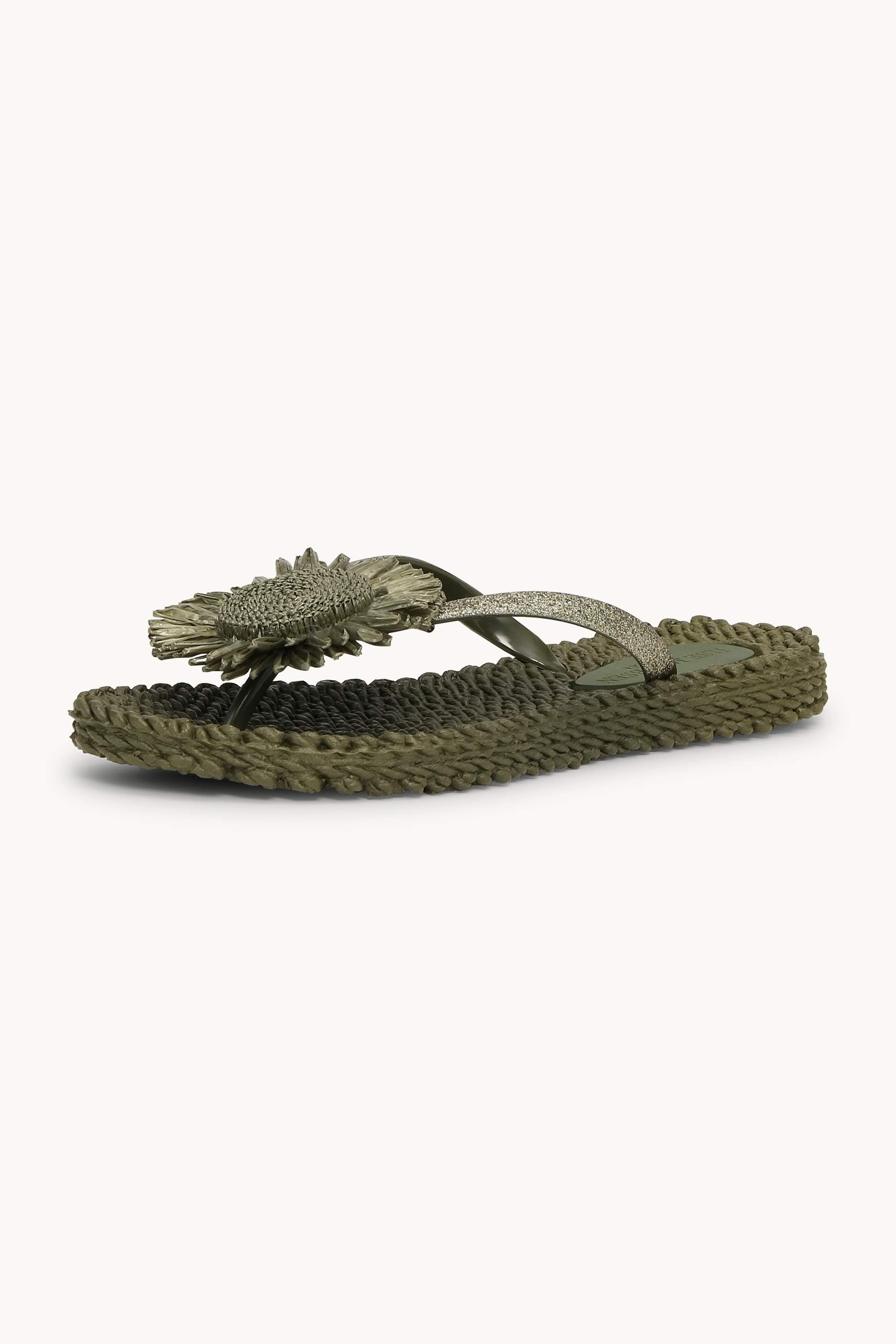 Chanclas Flor - Army