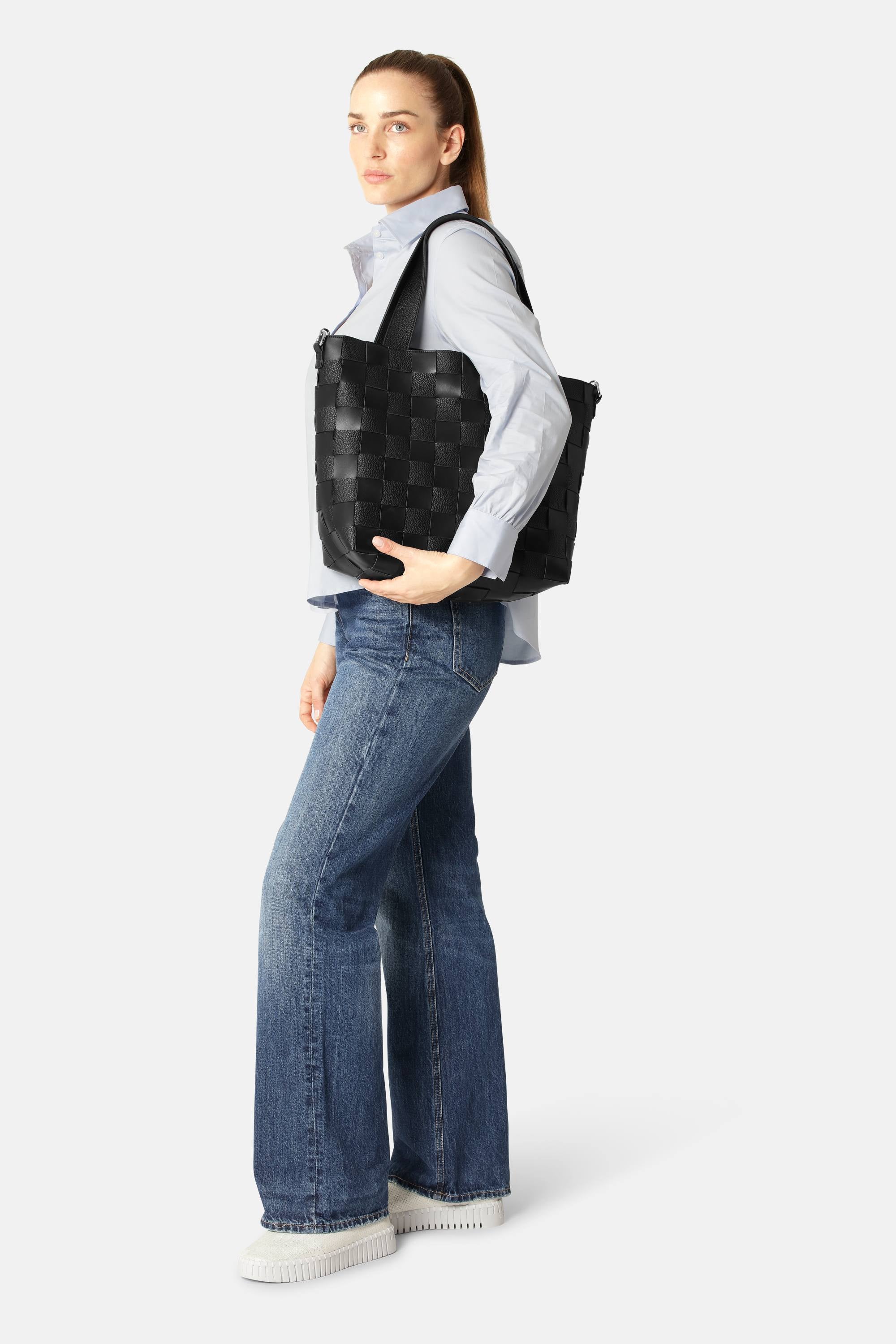 Bolso Shopper Bandolera - Black