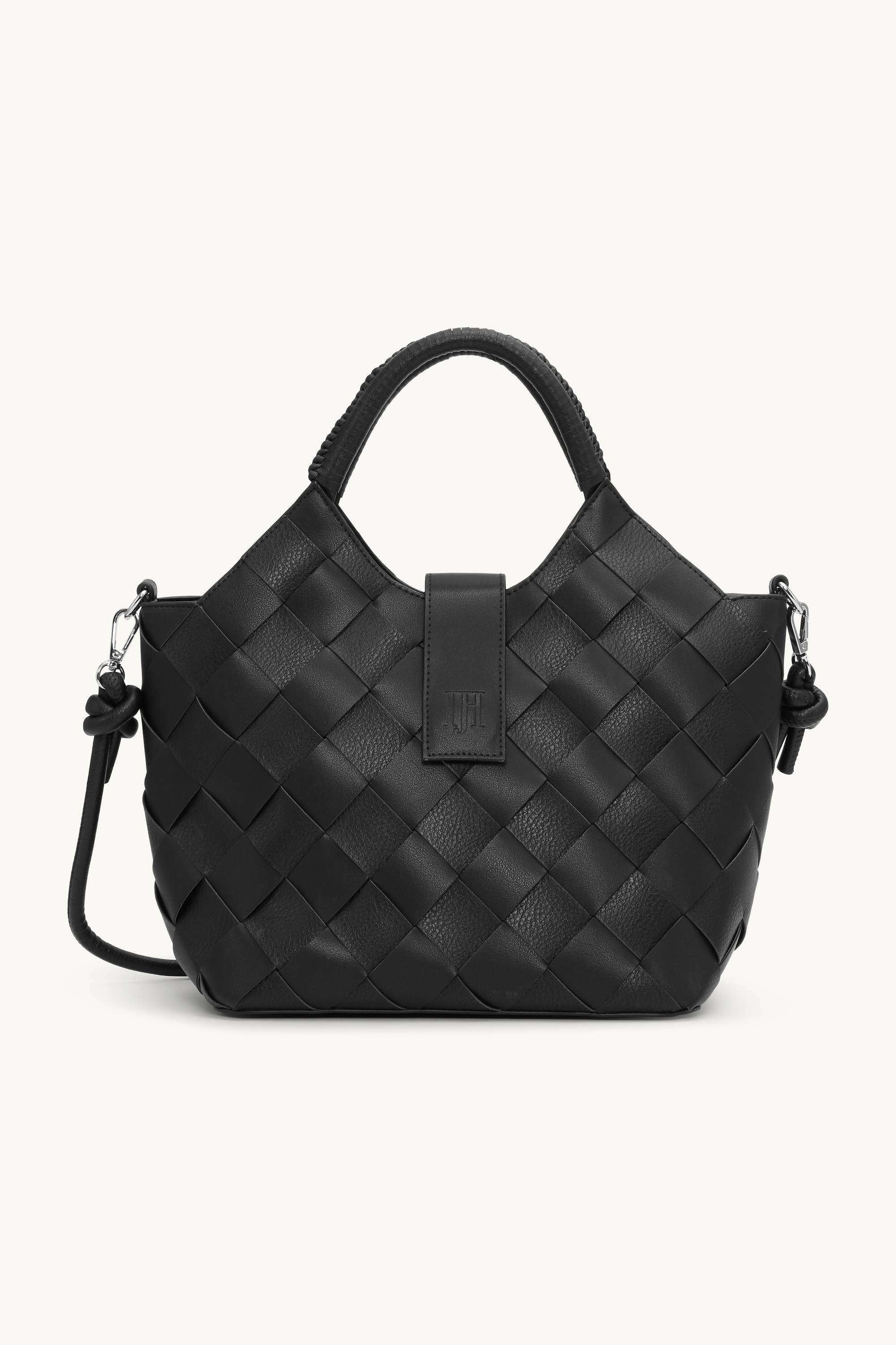 Braided Handbag - Black