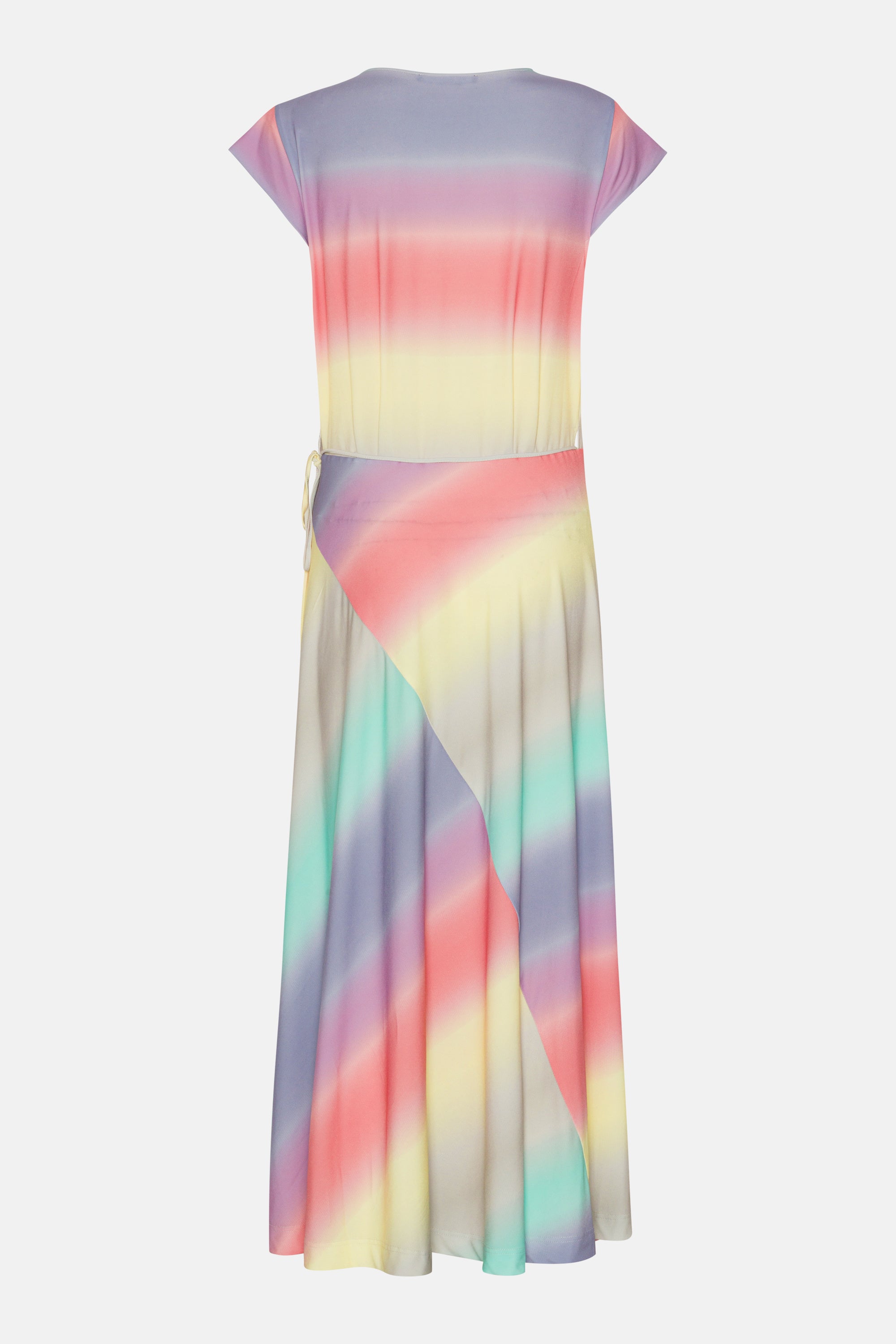 Vestido Largo Cruzado - Faded Sunset