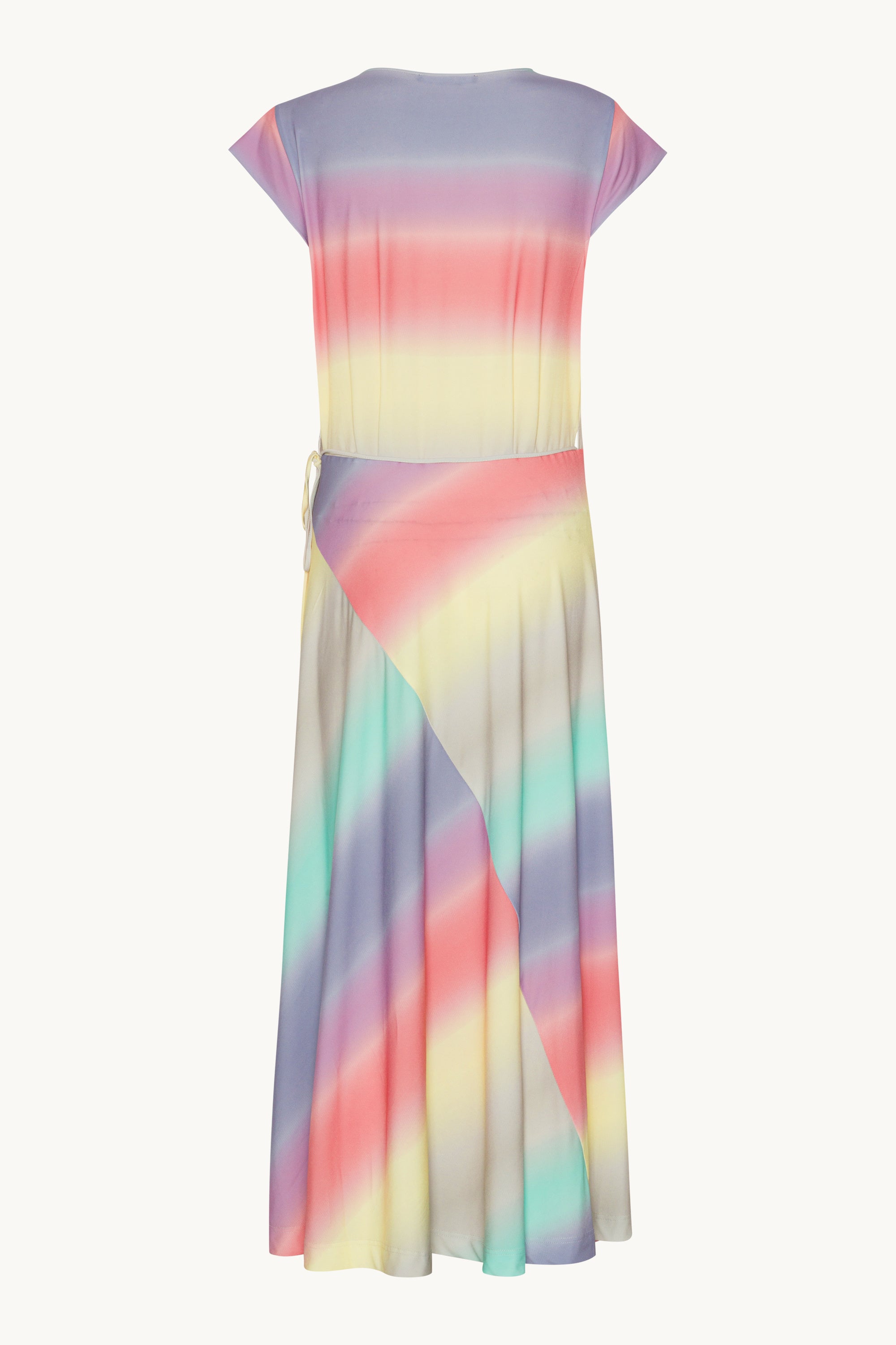Vestido Largo Cruzado - Faded Sunset