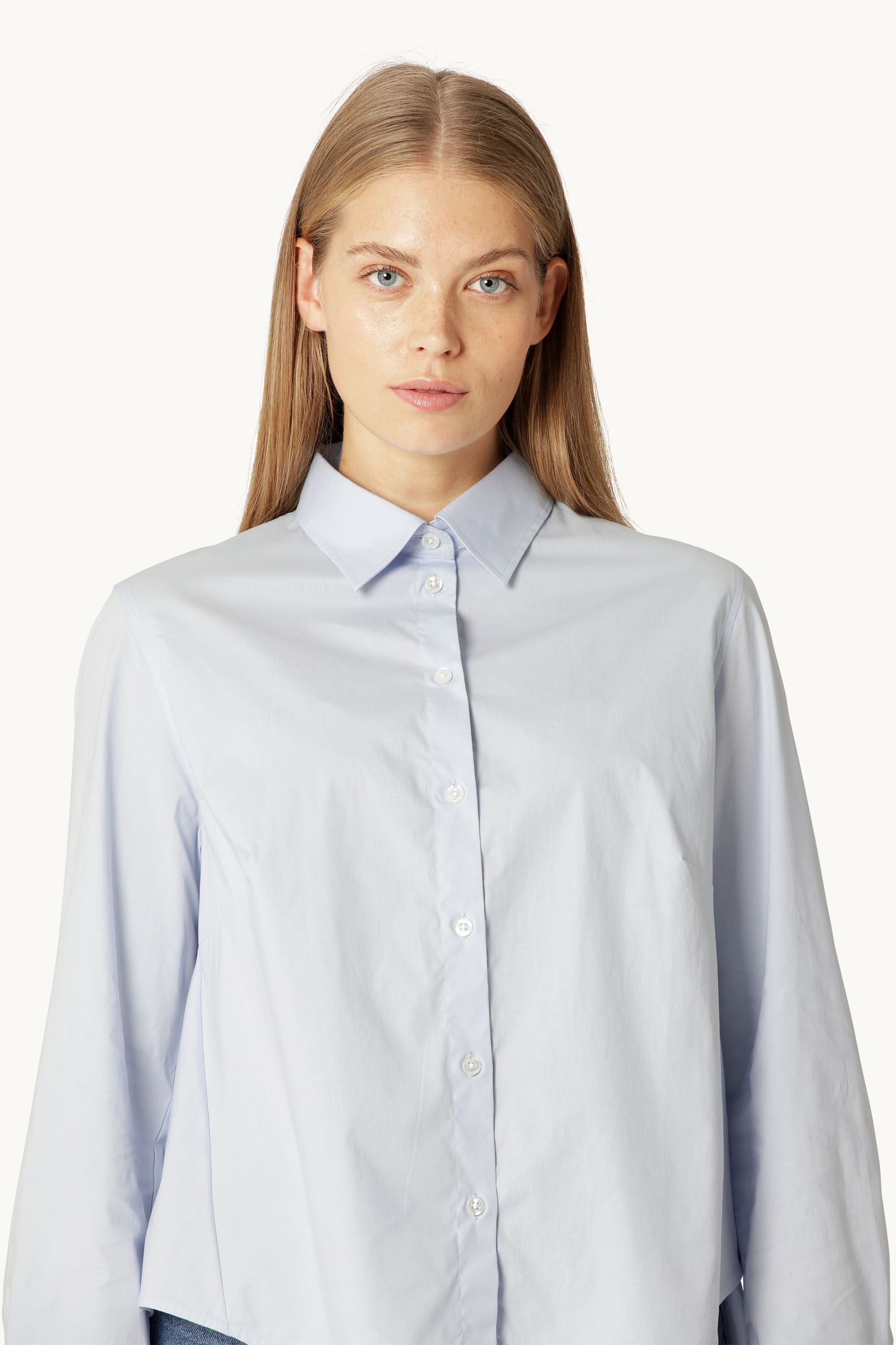 Shirt Flowy Back - Heather