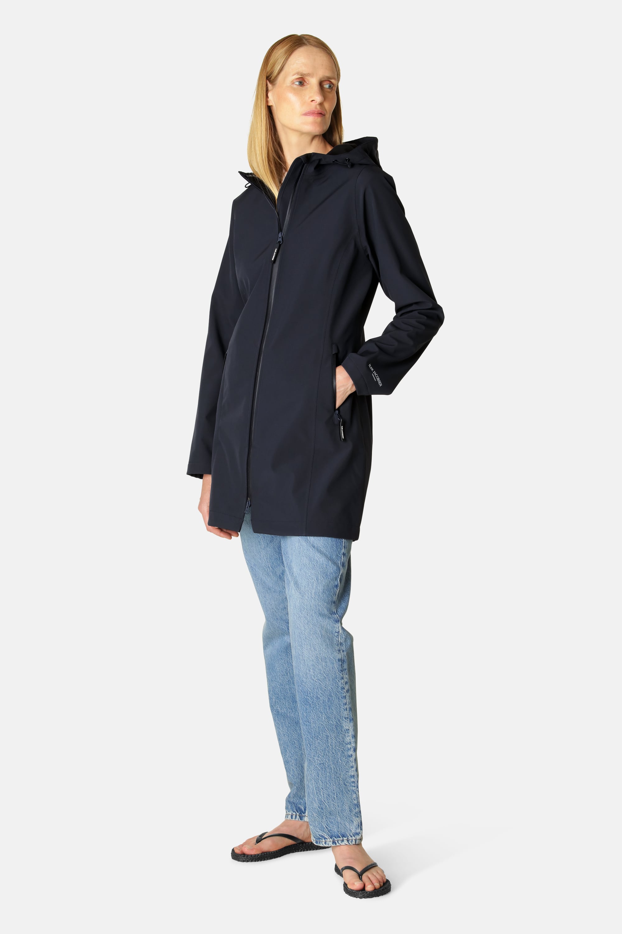 Softshell Raincoat - Dark Indigo