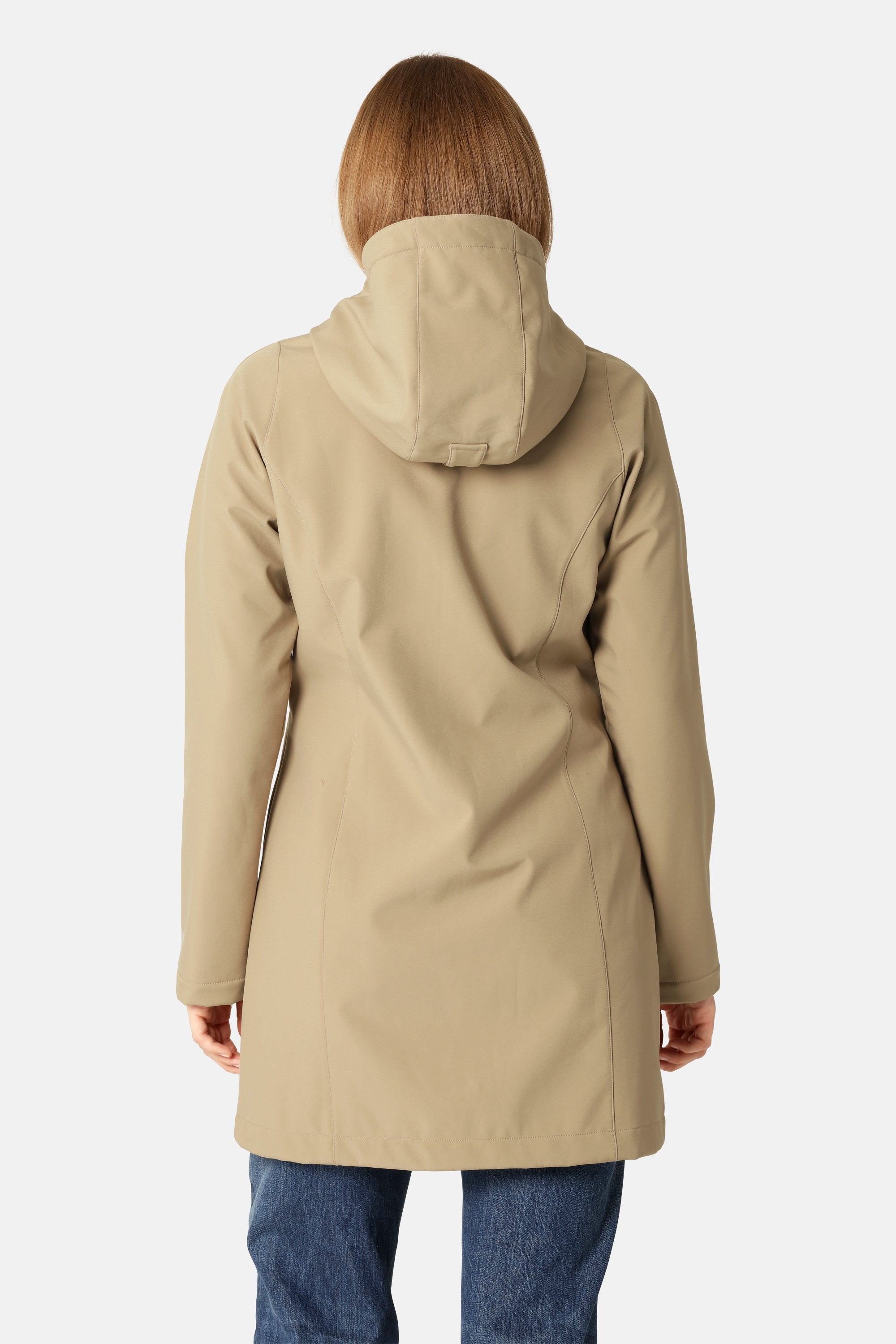 Softshell Raincoat - Greige