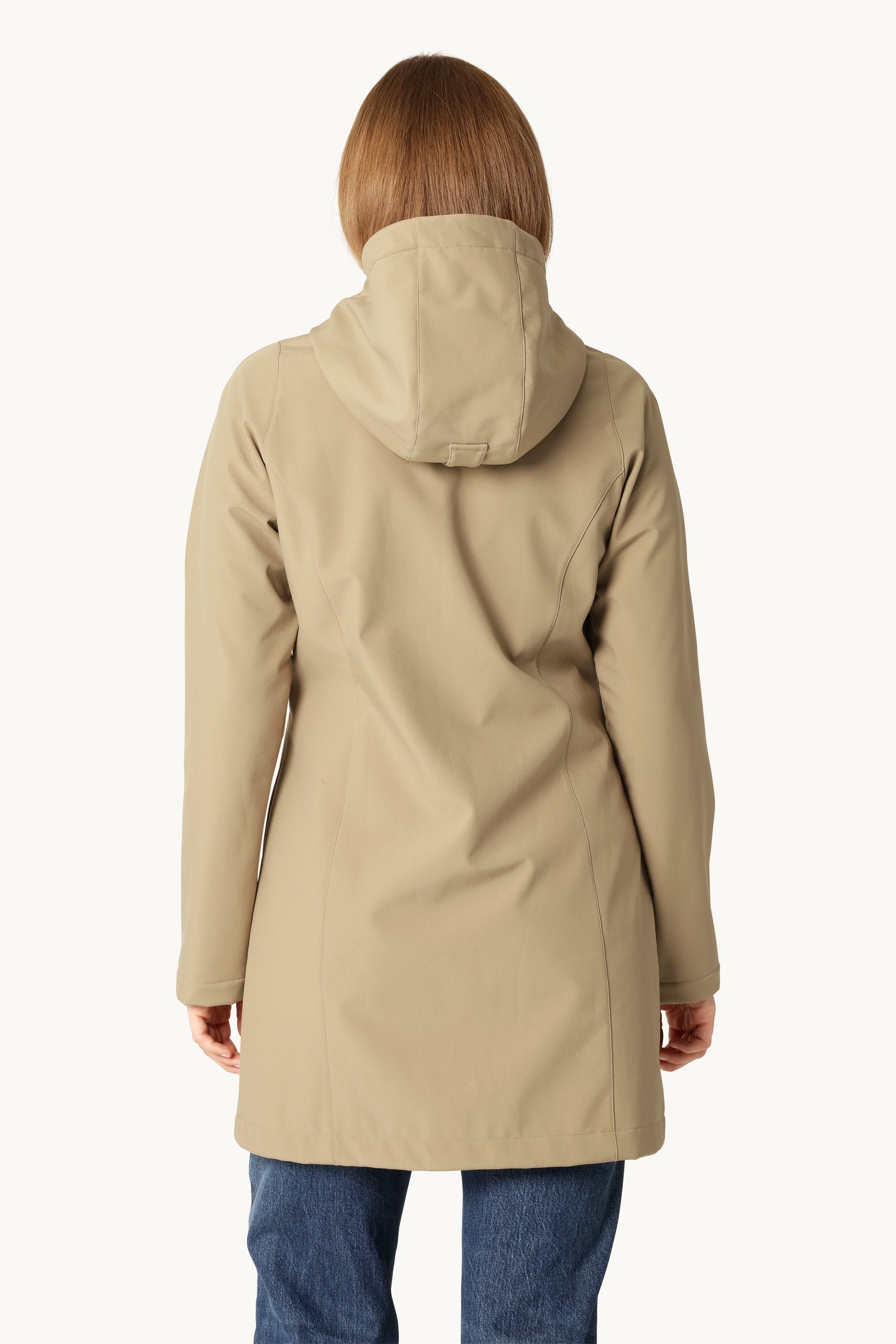 Softshell Raincoat - Greige