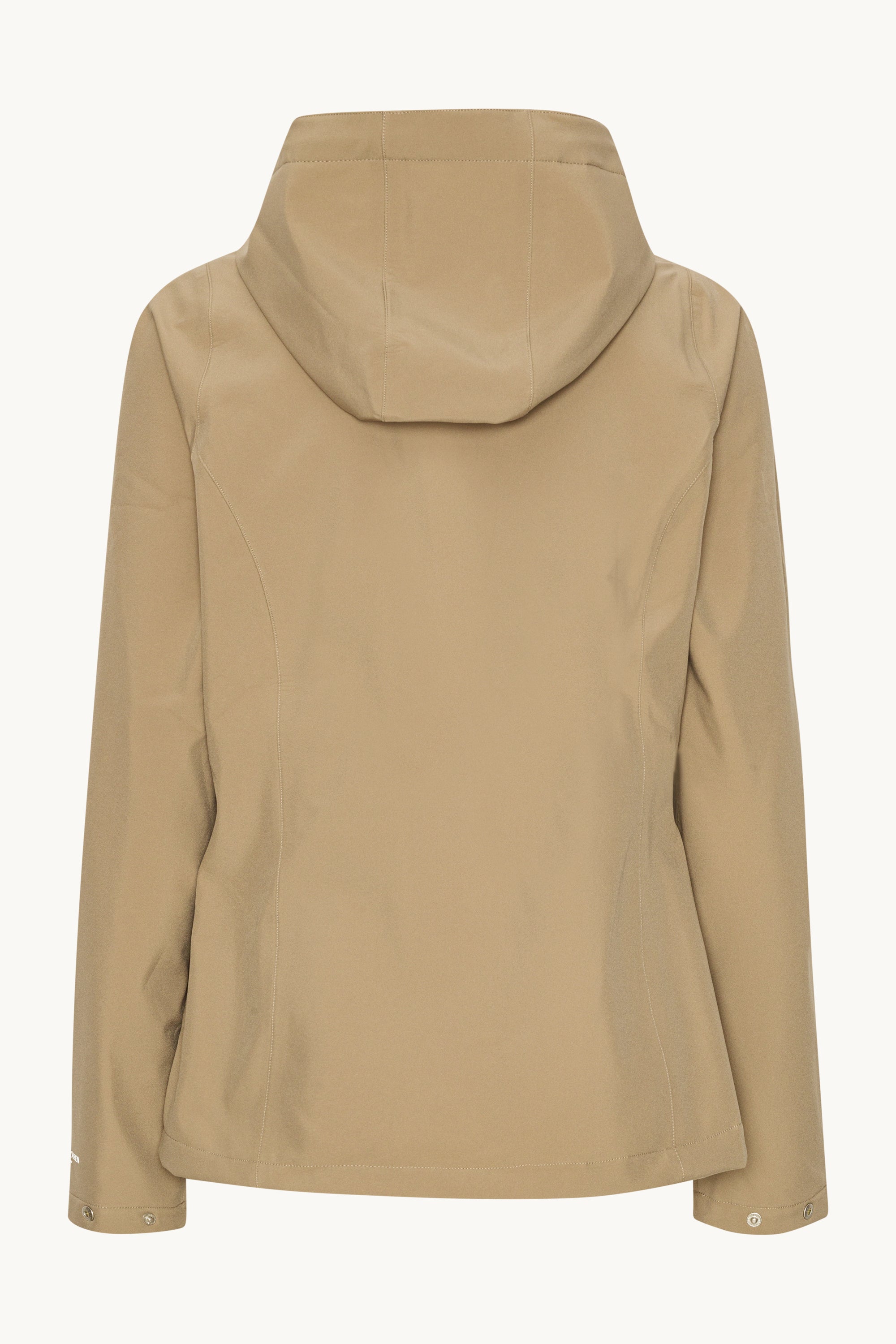 Short Softshell Raincoat - Greige