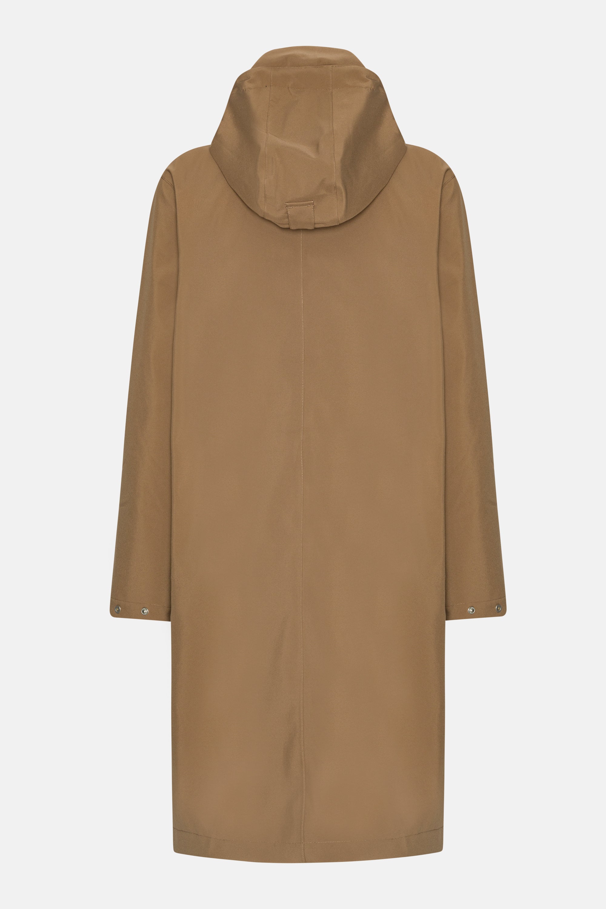 Long Softshell Raincoat - Mocca