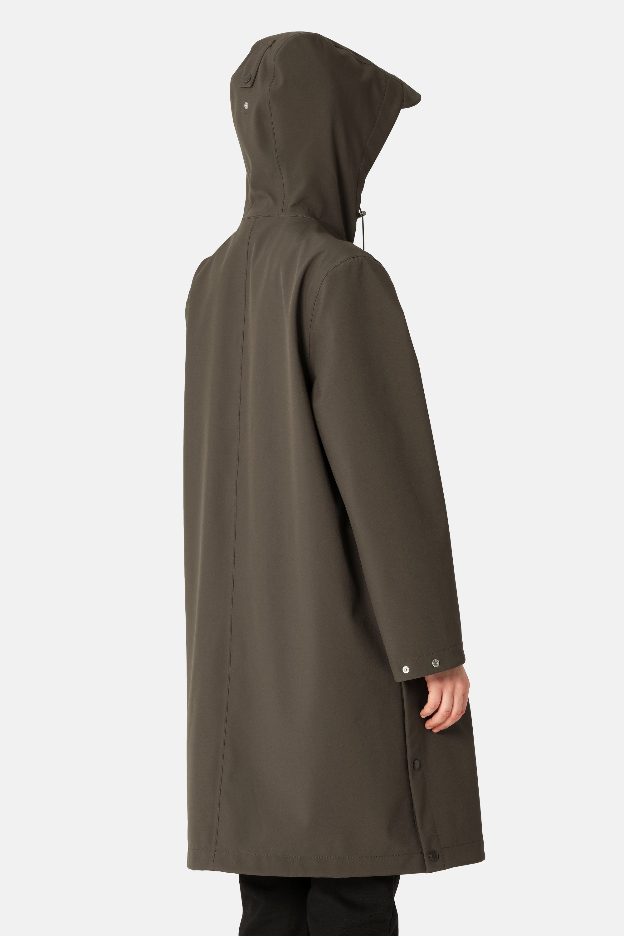 Long Softshell Raincoat - Wren