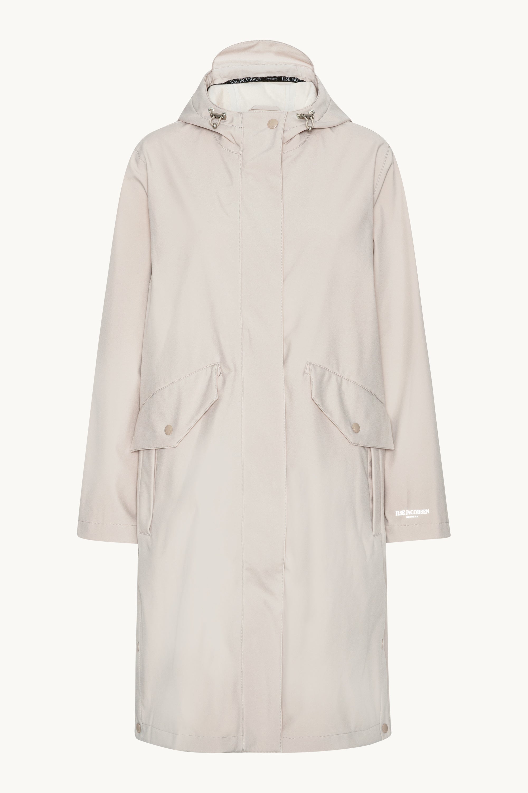 Long Softshell Raincoat - Chateau Gray