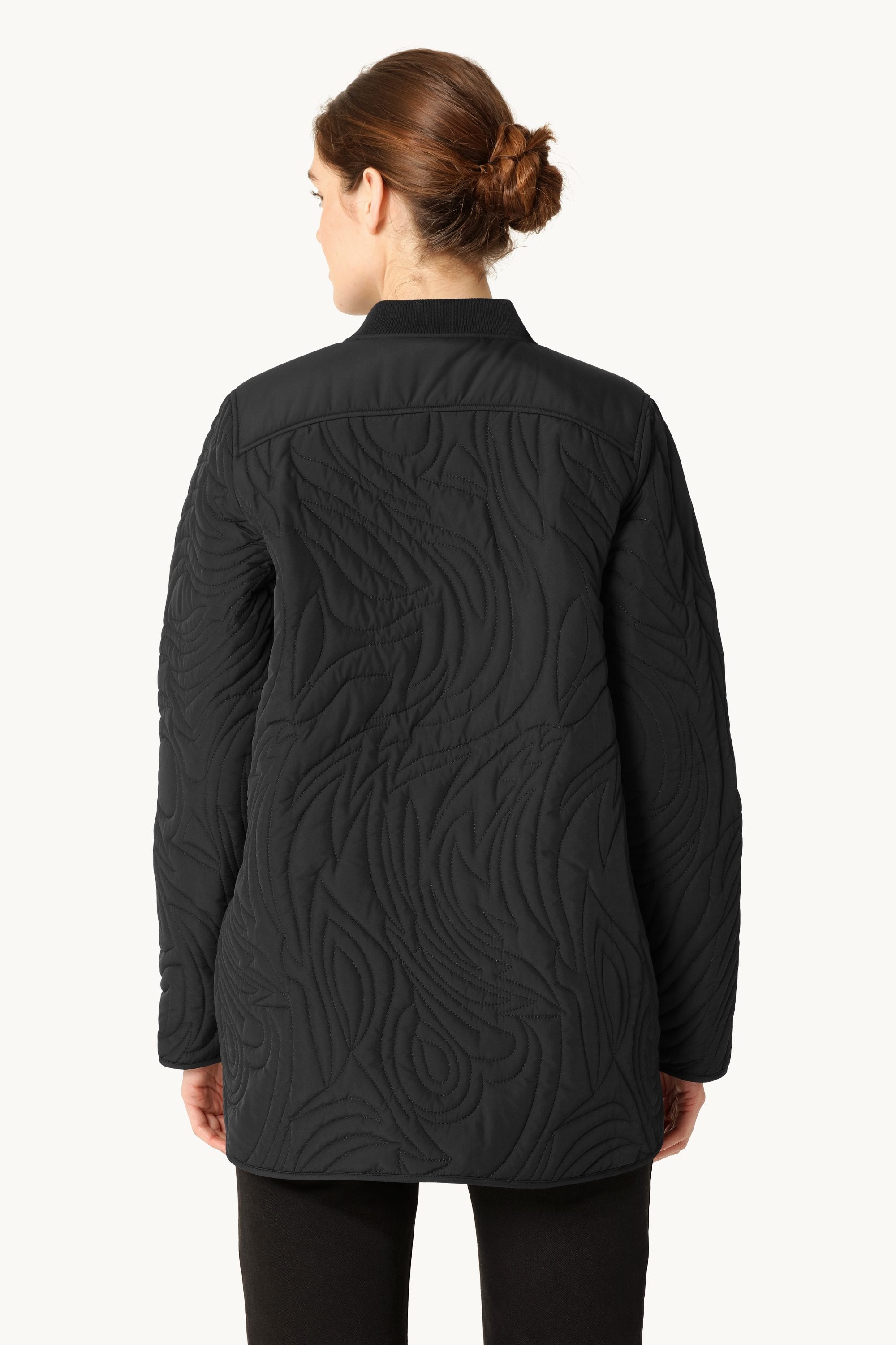 Chaqueta Acolchada Corta - Black