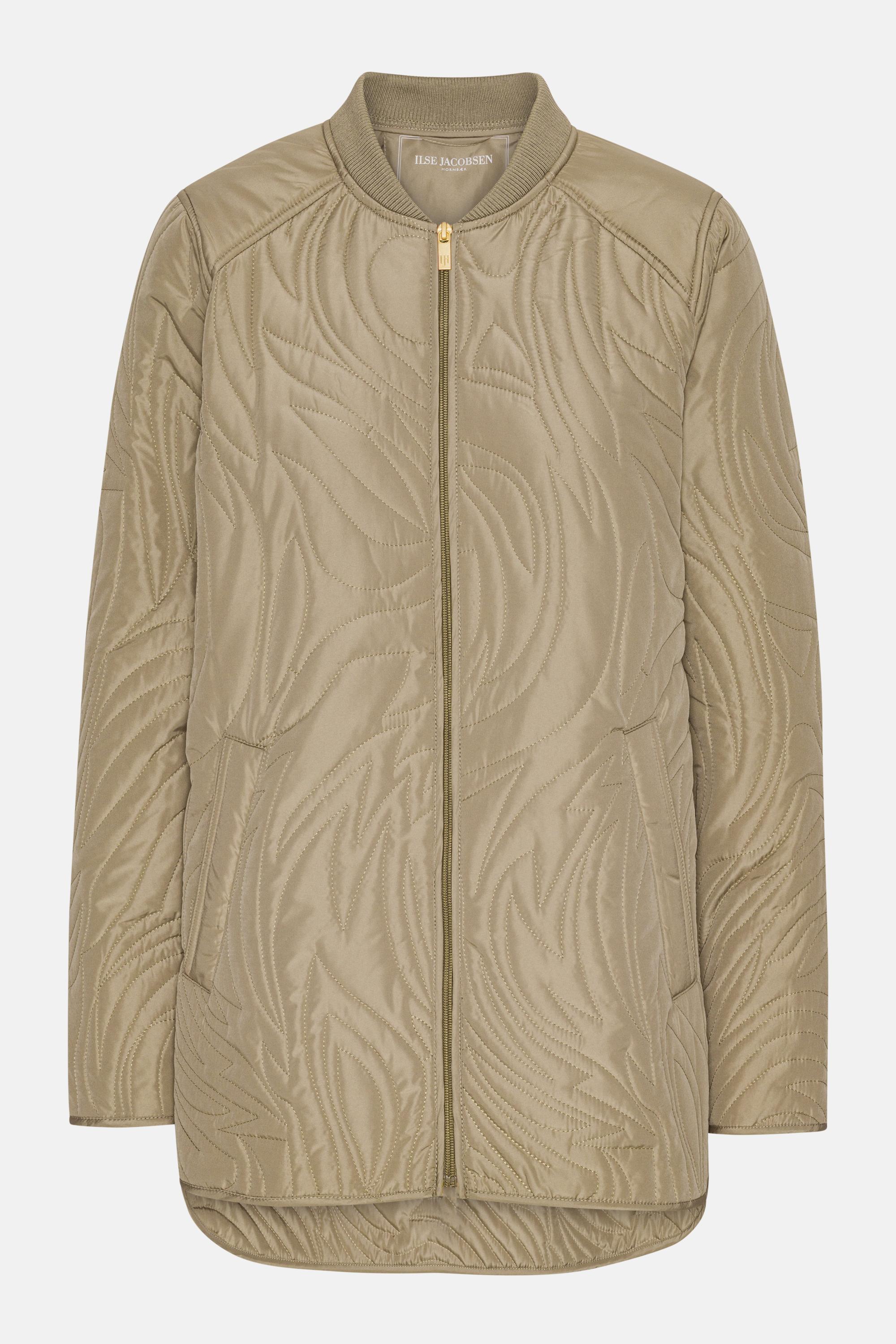 Short Quilt Jacket - Greige