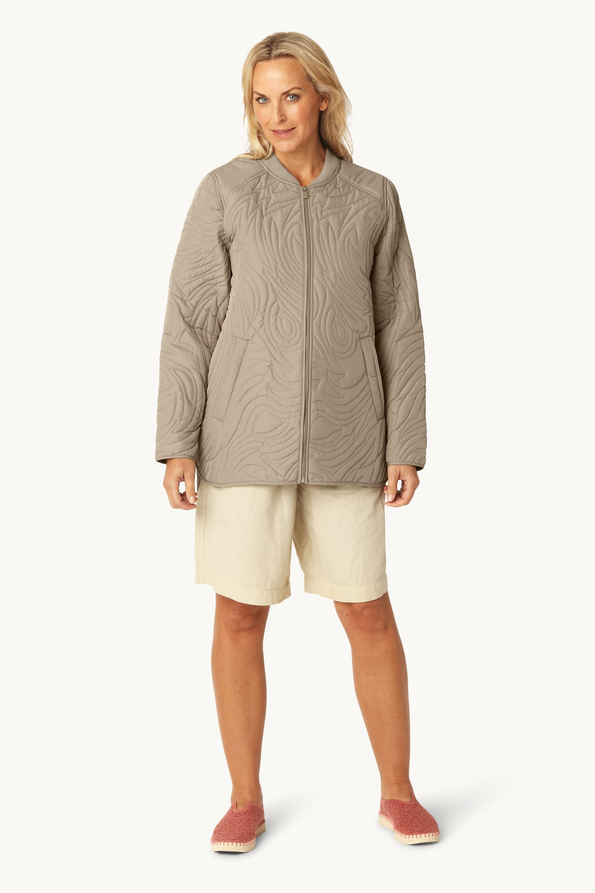 Chaqueta Acolchada Corta - Coriander