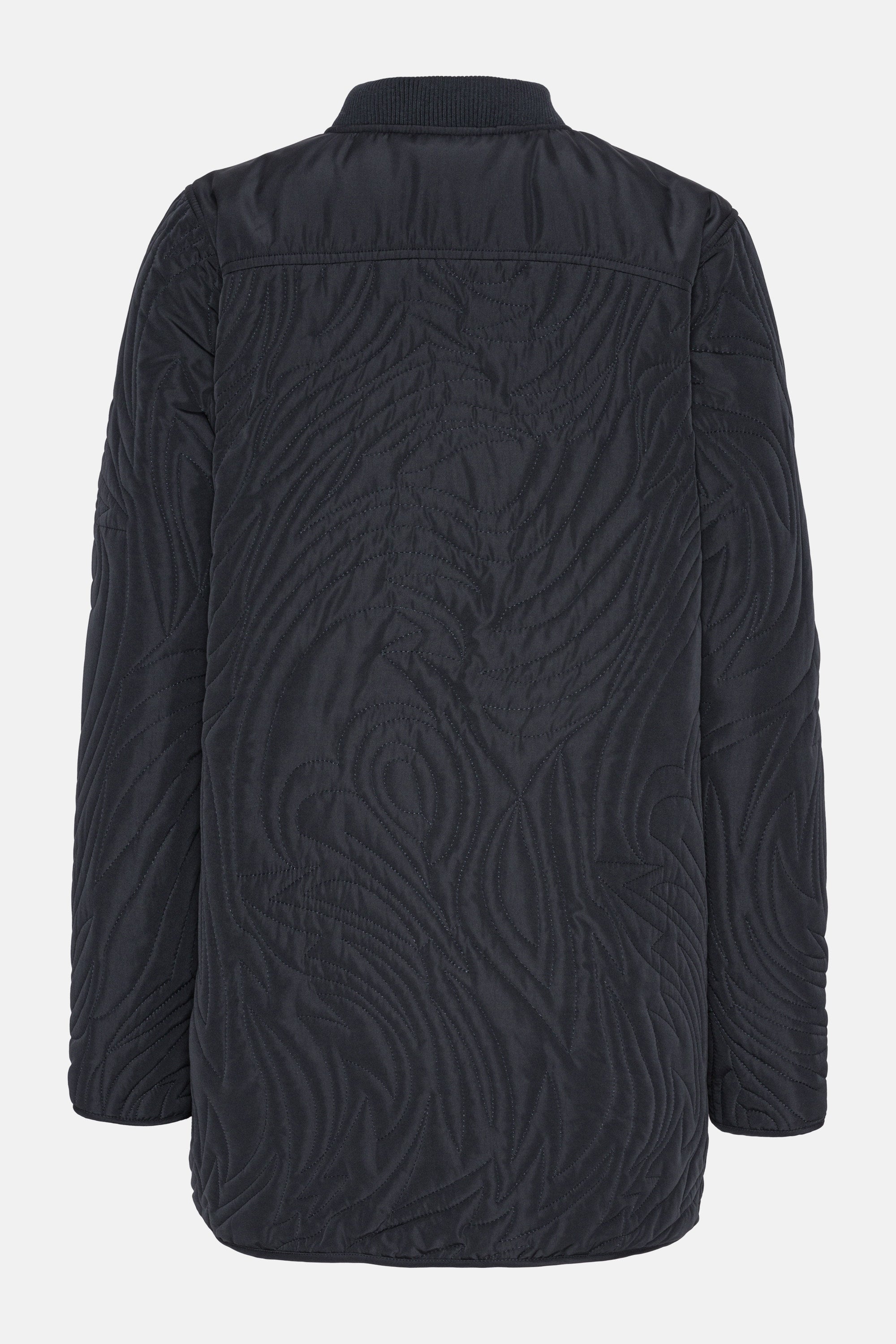 Short Quilt Jacket - Dark Indigo