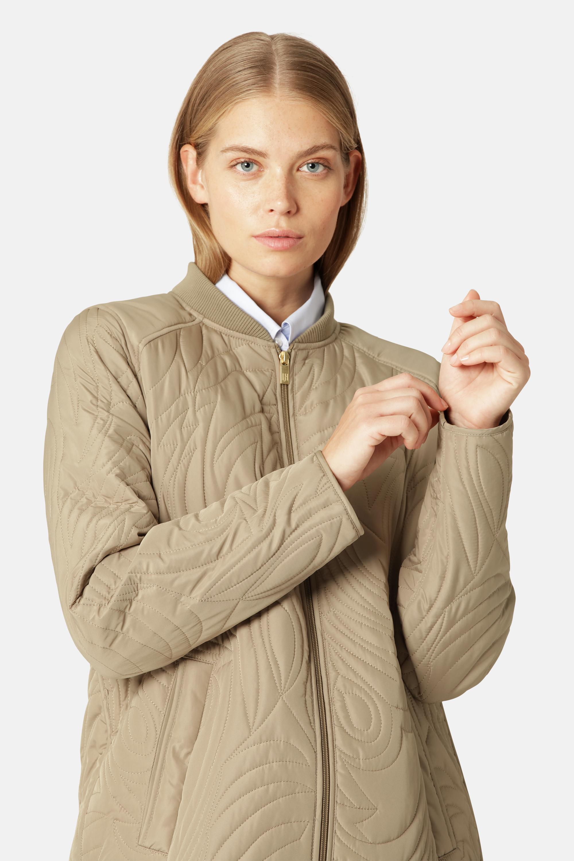 Chaqueta Acolchada - Greige