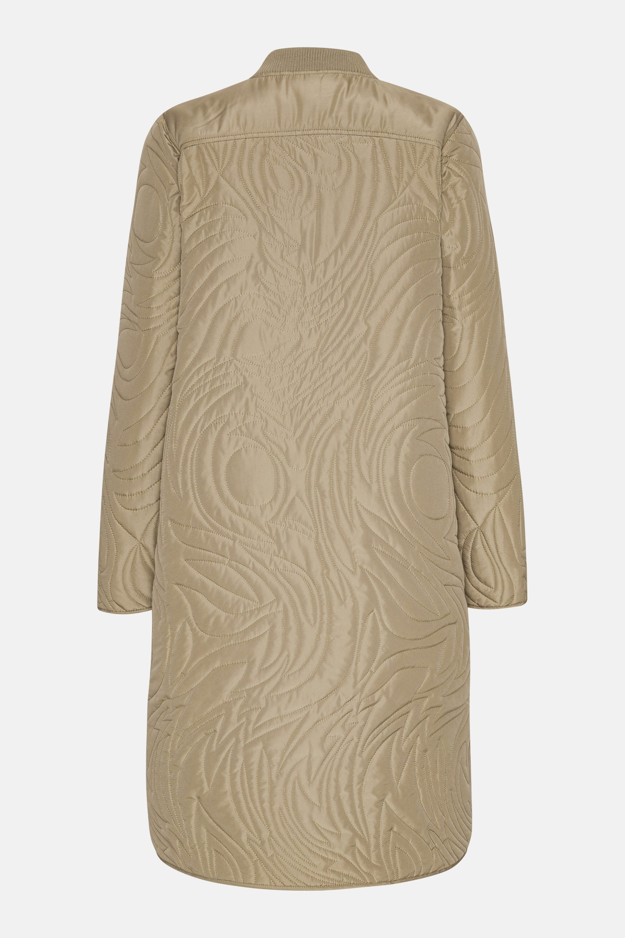 Chaqueta Acolchada - Greige