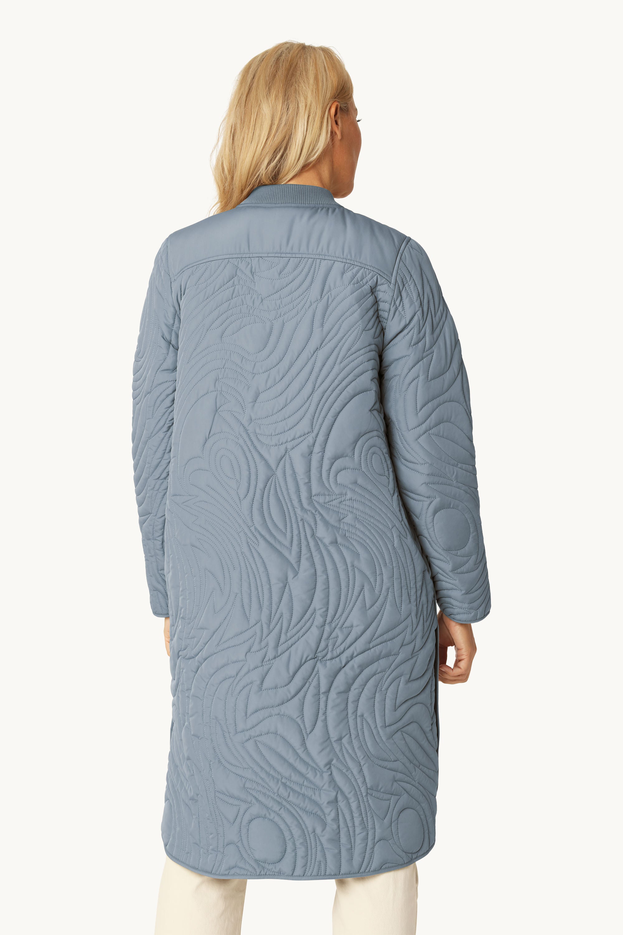 Chaqueta Acolchada - Grey Blue