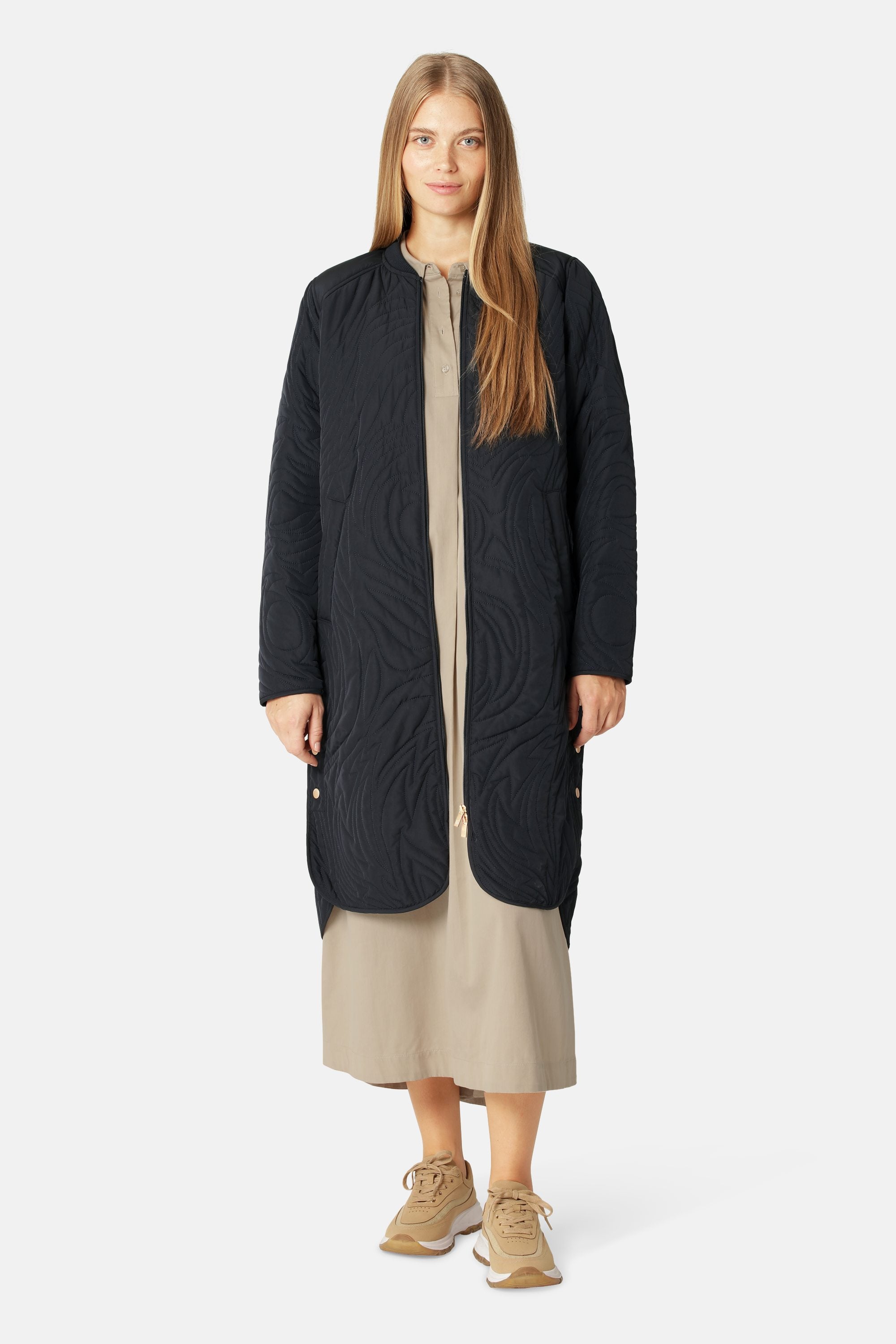 Chaqueta Acolchada - Dark Indigo