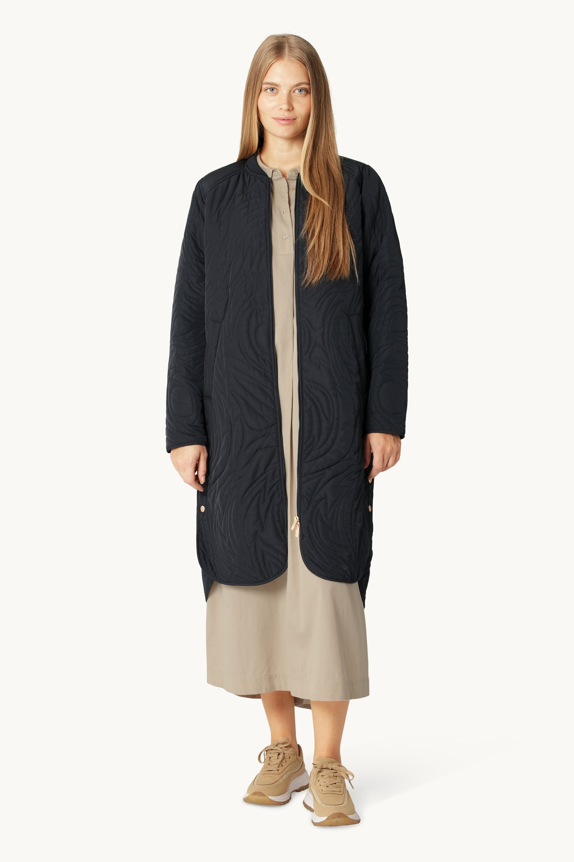 Chaqueta Acolchada - Dark Indigo