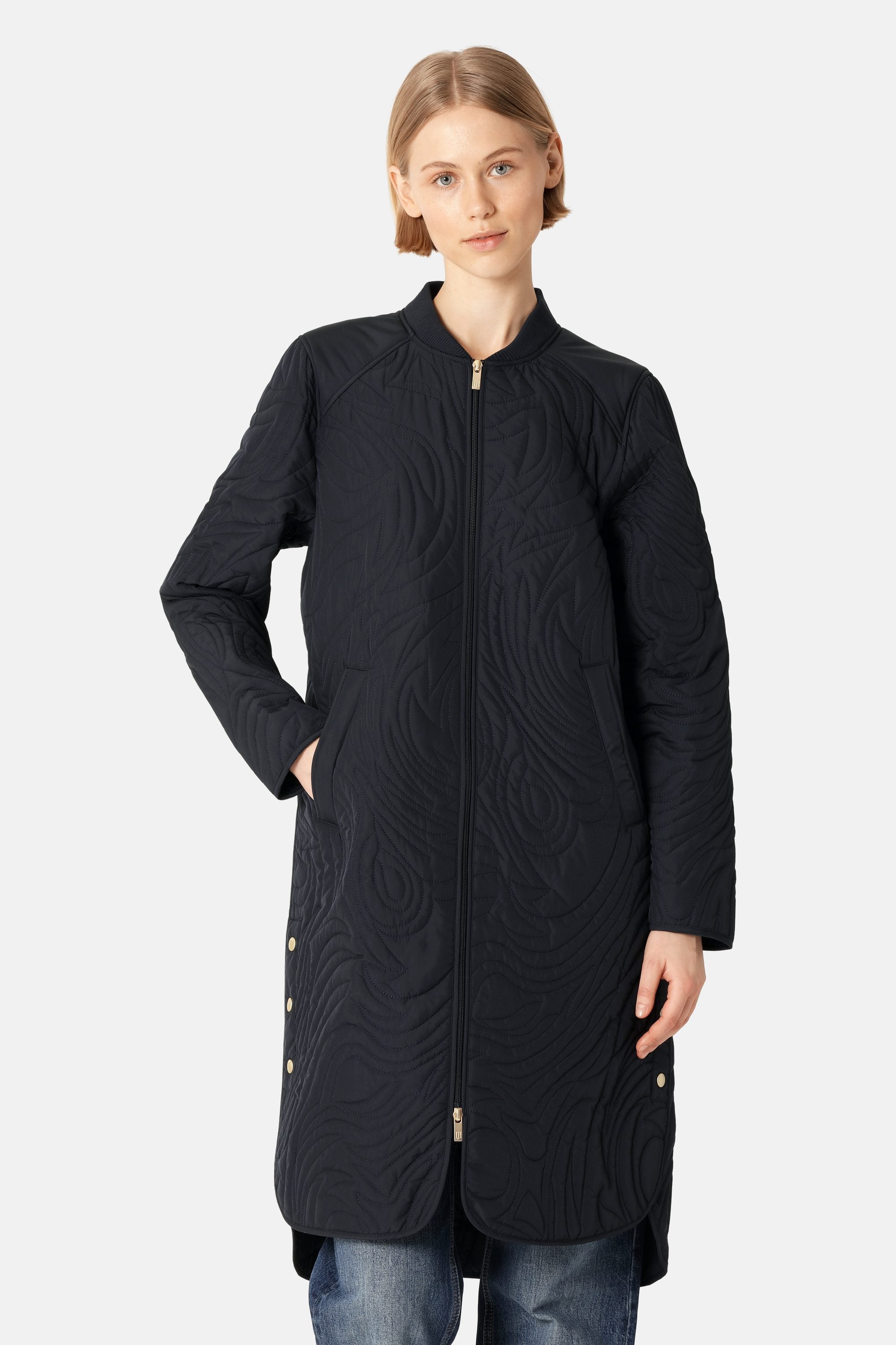 Chaqueta Acolchada - Dark Indigo