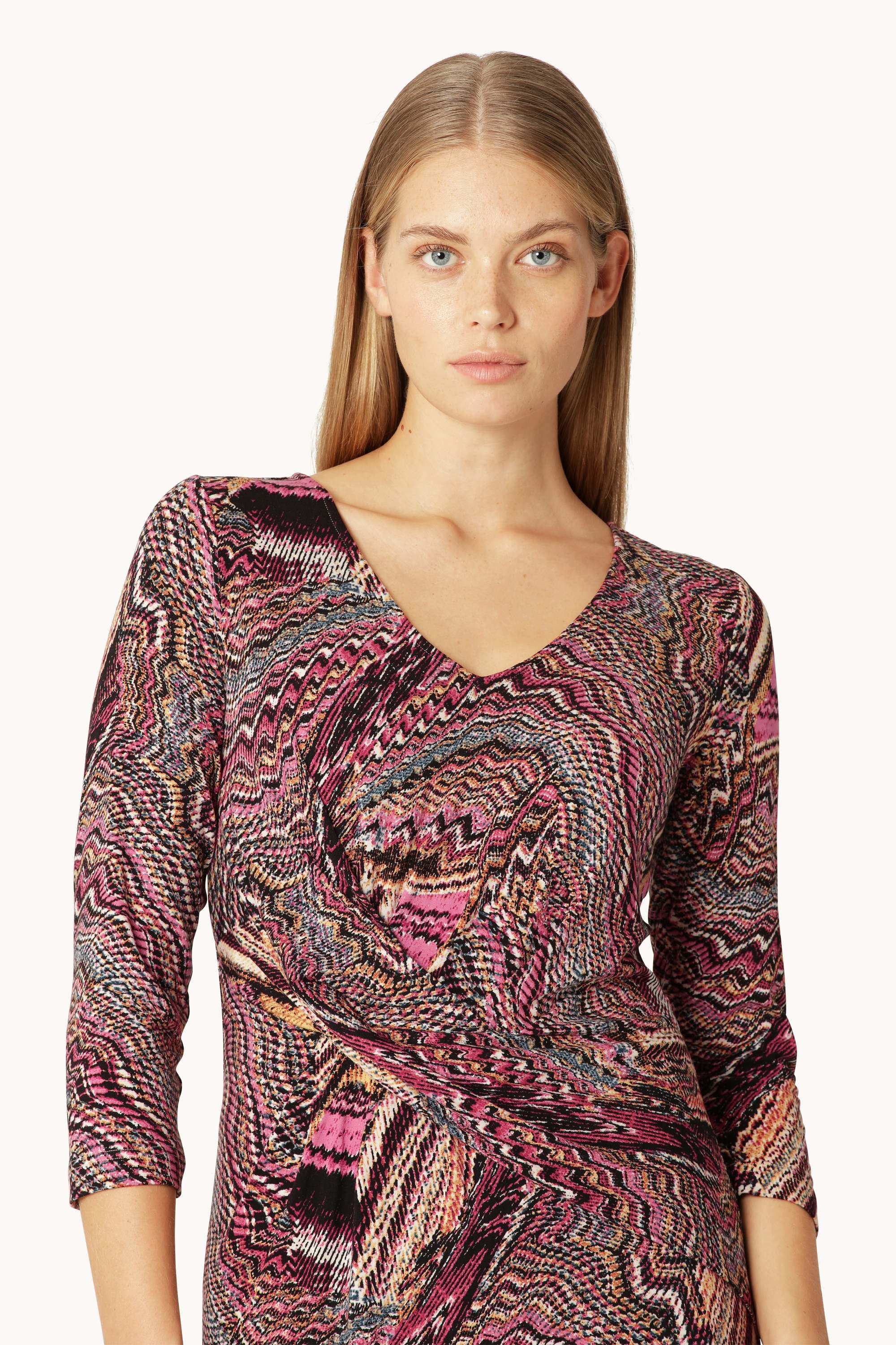 Elisa Seashell Long Dress - Rosy Pink