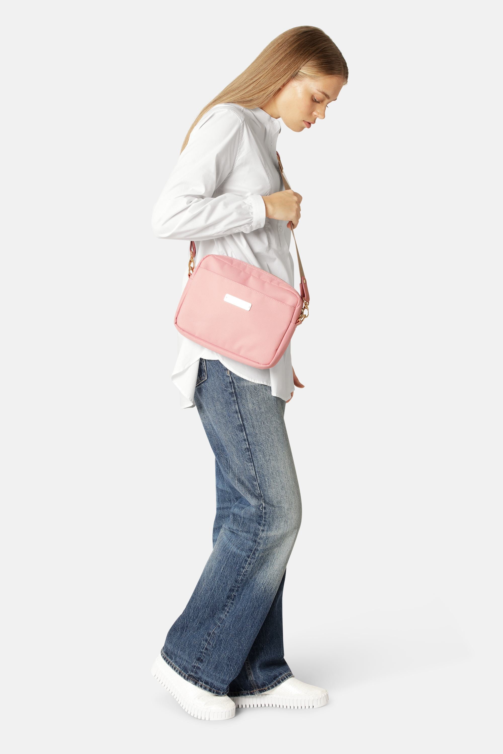 Travel Crossbody Bag - Adobe Rose