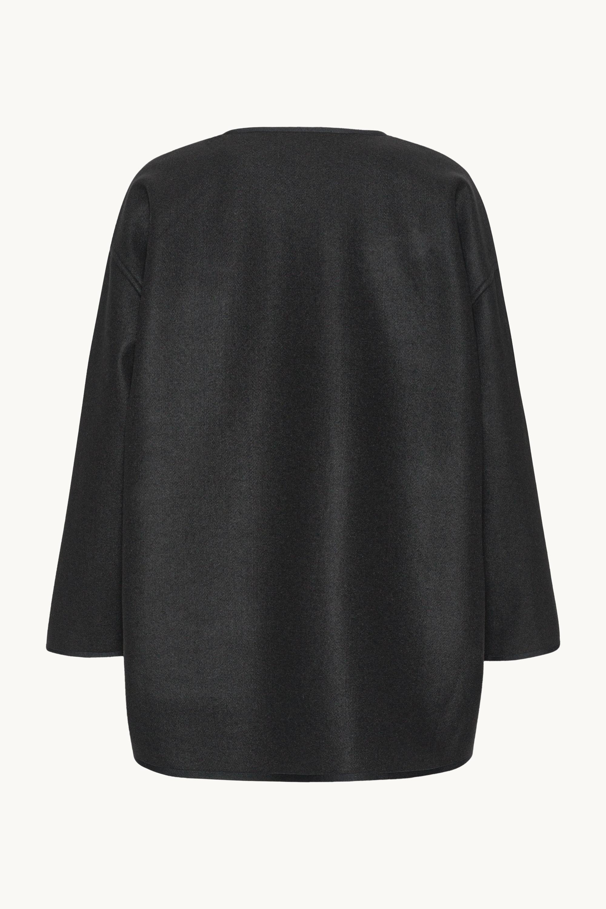 Chaqueta Casual Afieltrada - Black