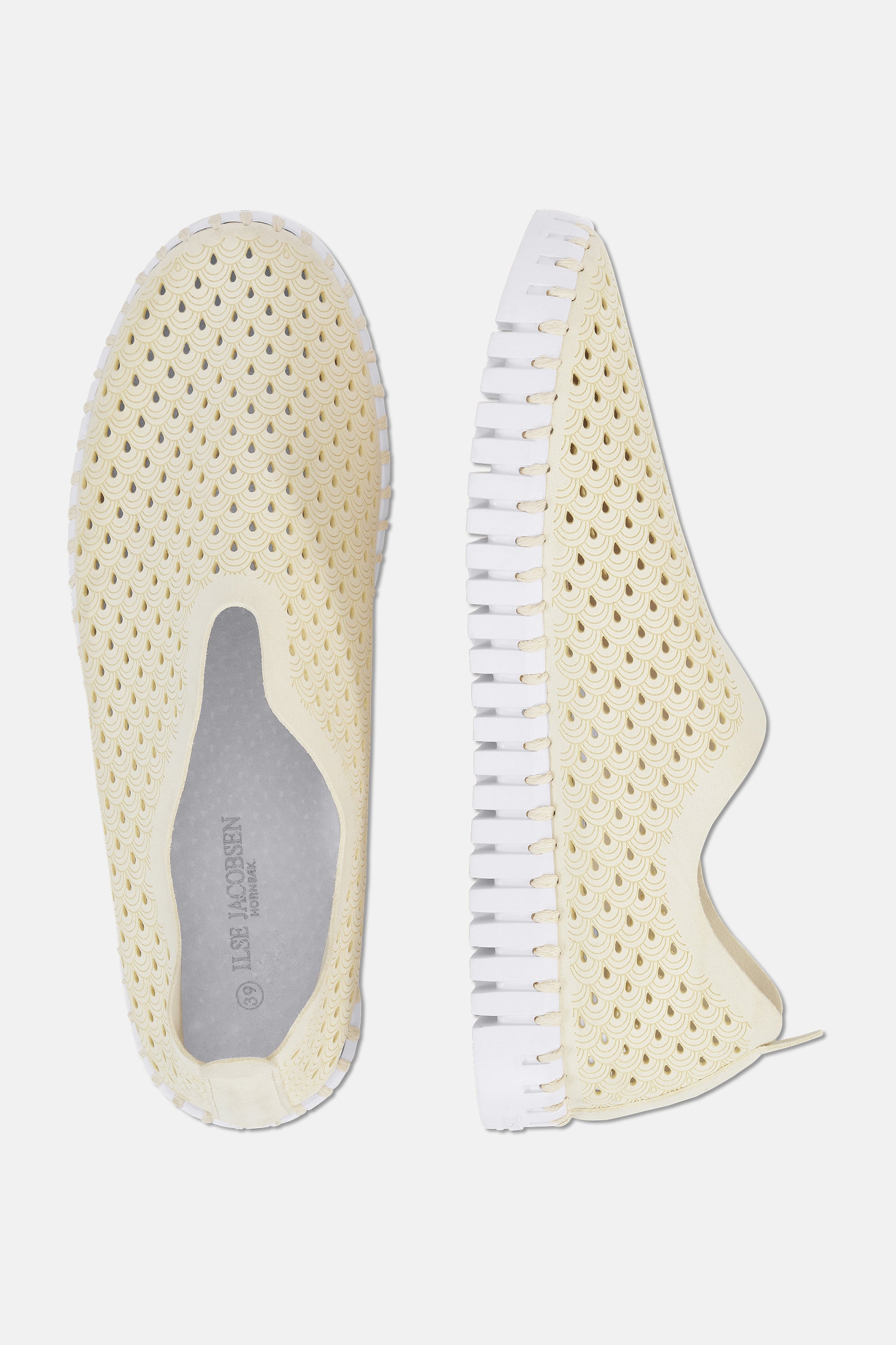Ilse Jacobsen Hornbæk Footwear Flats Slip-in 121 Milk Creme
