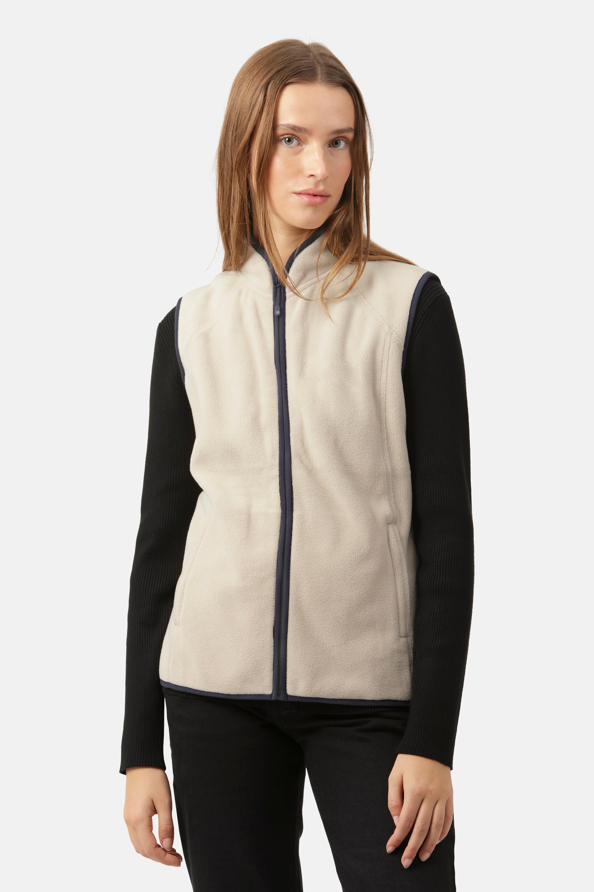 Ilse Jacobsen Hornbæk Outerwear Fleece Vest Vest 112 Light Sand
