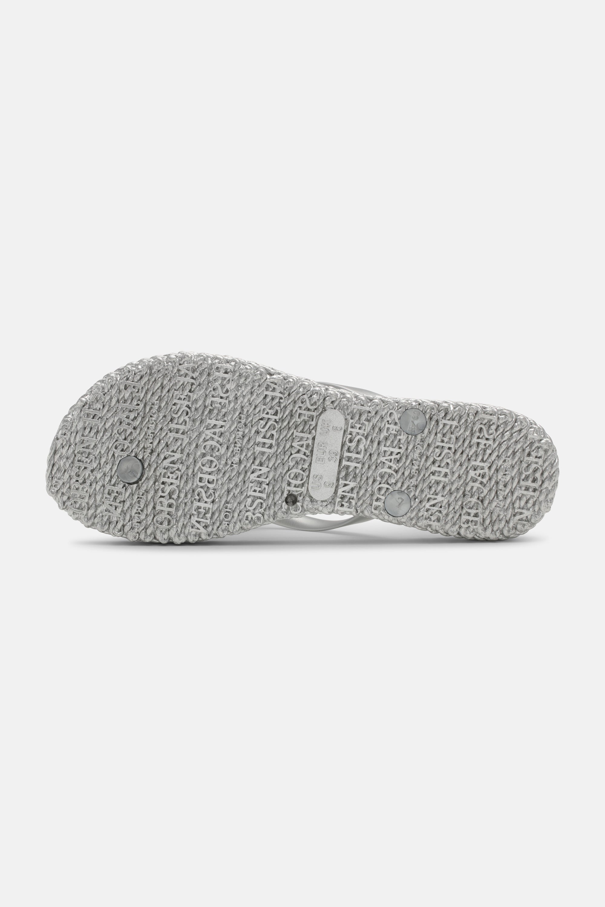 Ilse Jacobsen Hornbæk Footwear Flip Flop Flip-flops 710 Silver