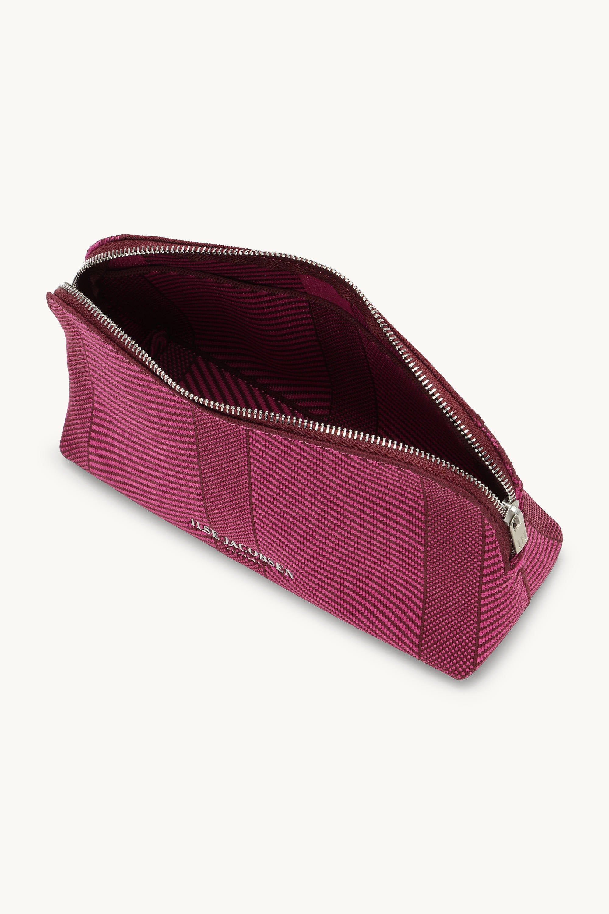 Knitted Makeup Bag - Opera Mauve Magenta Haze