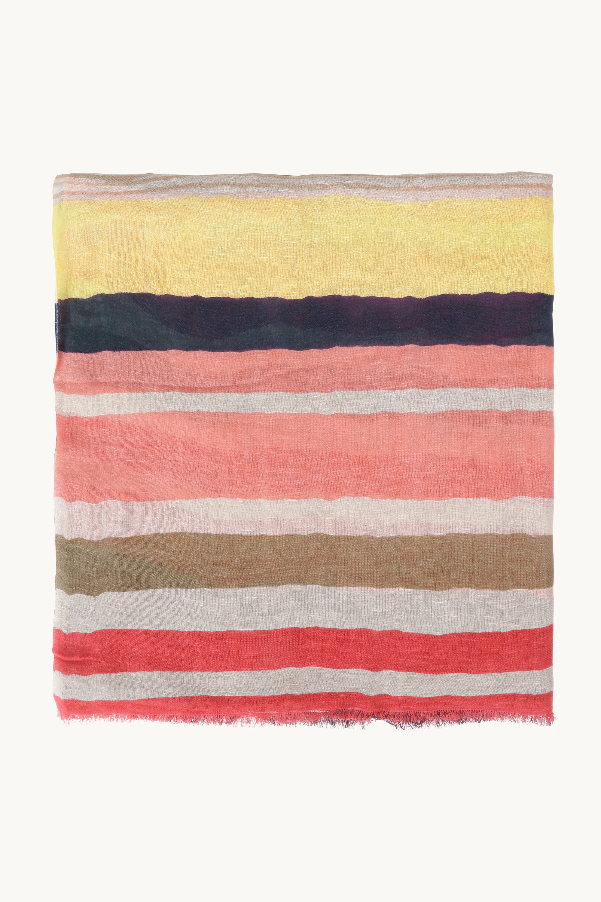 Pañuelo a Rayas - Red Organic Stripe
