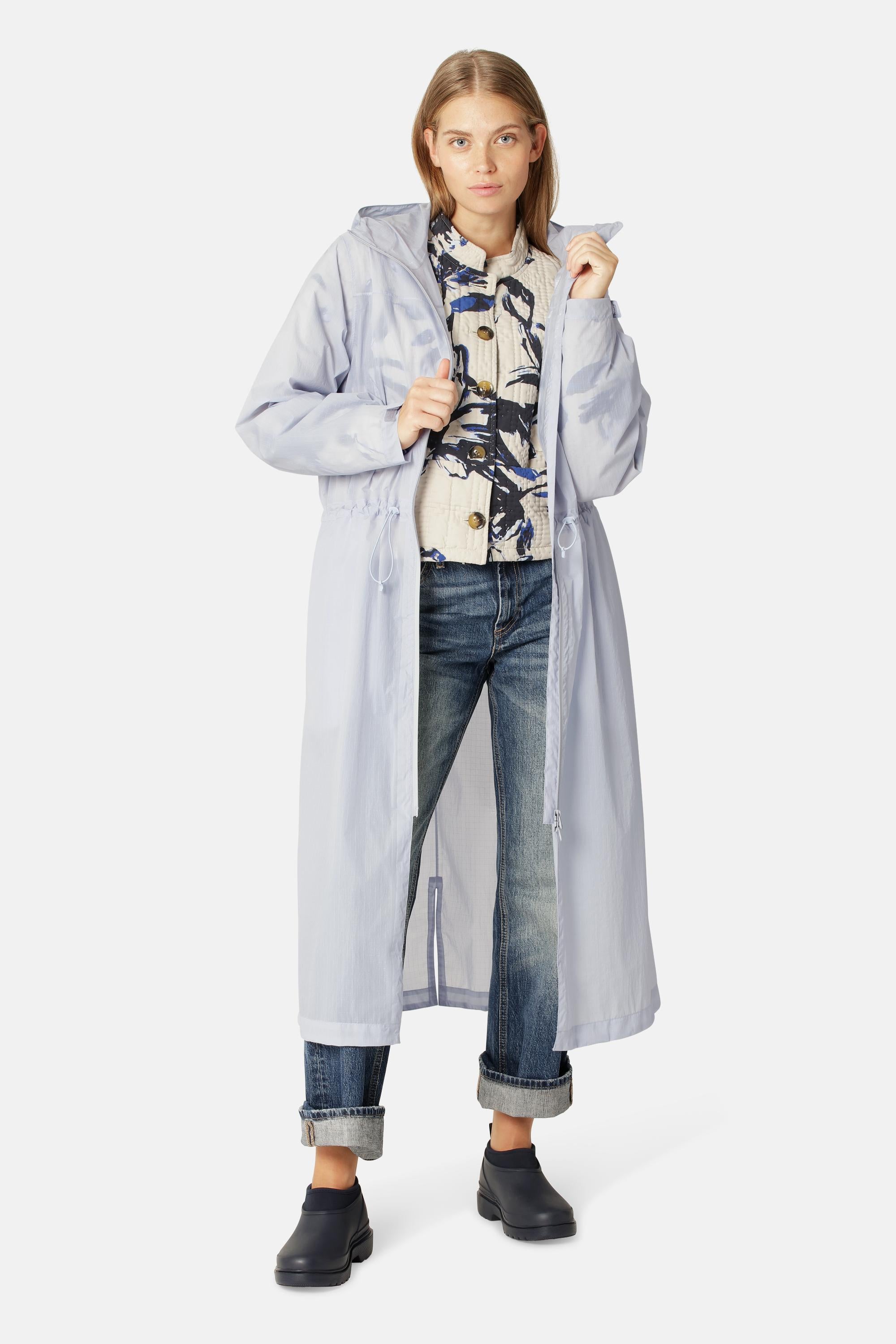 Parka Impermeable Cortavientos - Heather