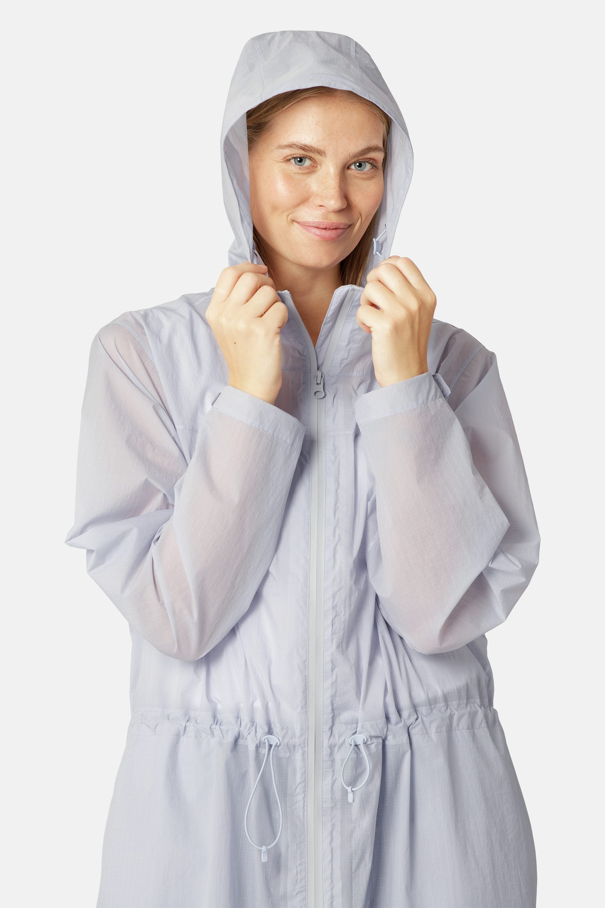 Parka Impermeable Cortavientos - Heather