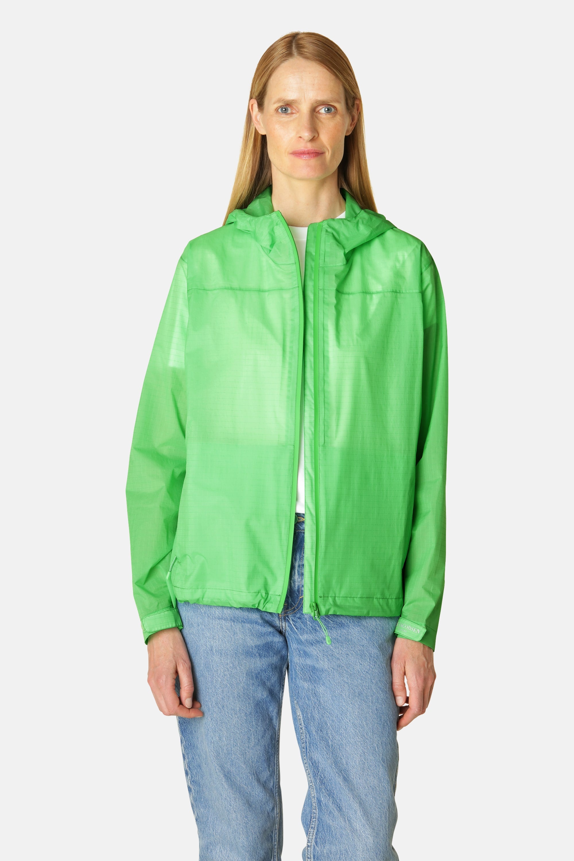 Windbreaker Rain Jacket - Bright Green