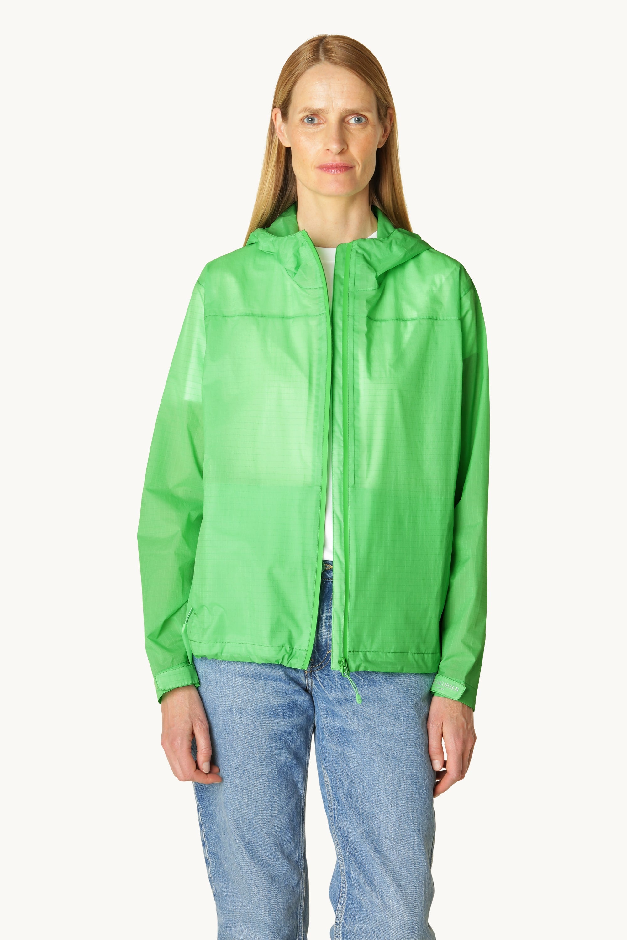 Chaqueta Cortavientos Impermeable - Bright Green
