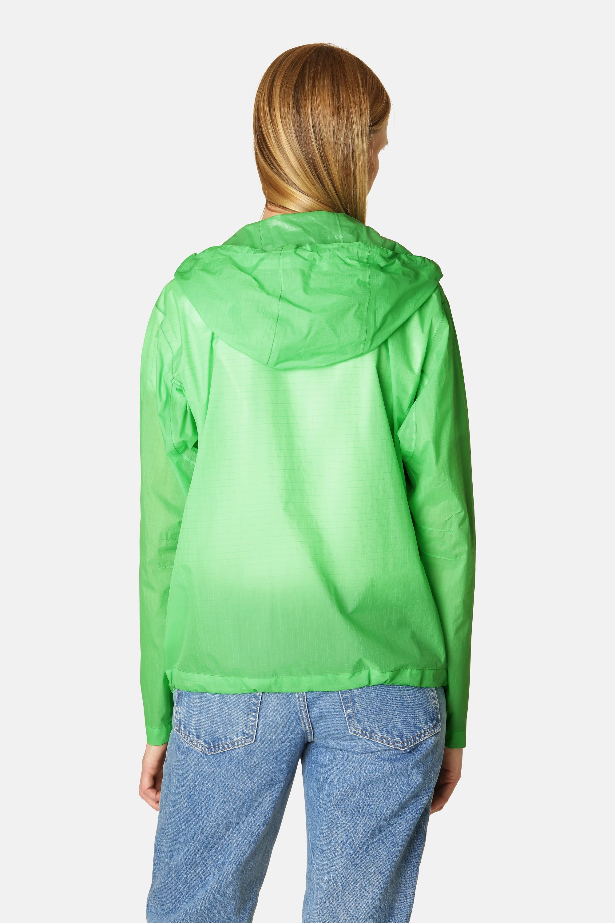 Chaqueta Cortavientos Impermeable - Bright Green