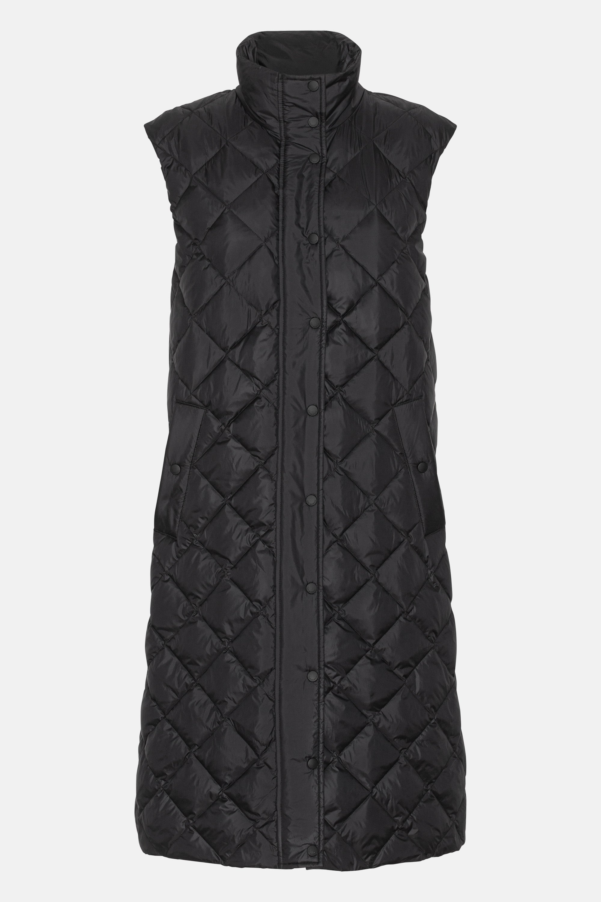 Ilse Jacobsen Hornbæk Outerwear Long Down Vest Vest 001 Black