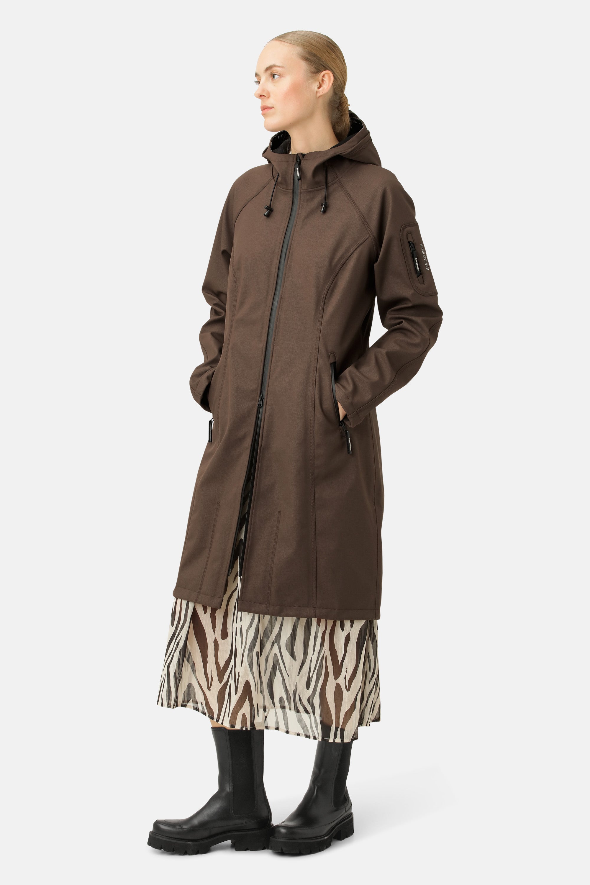 Ilse Jacobsen Hornbæk Rain Raincoat Raincoat 229 Chocolate Brown