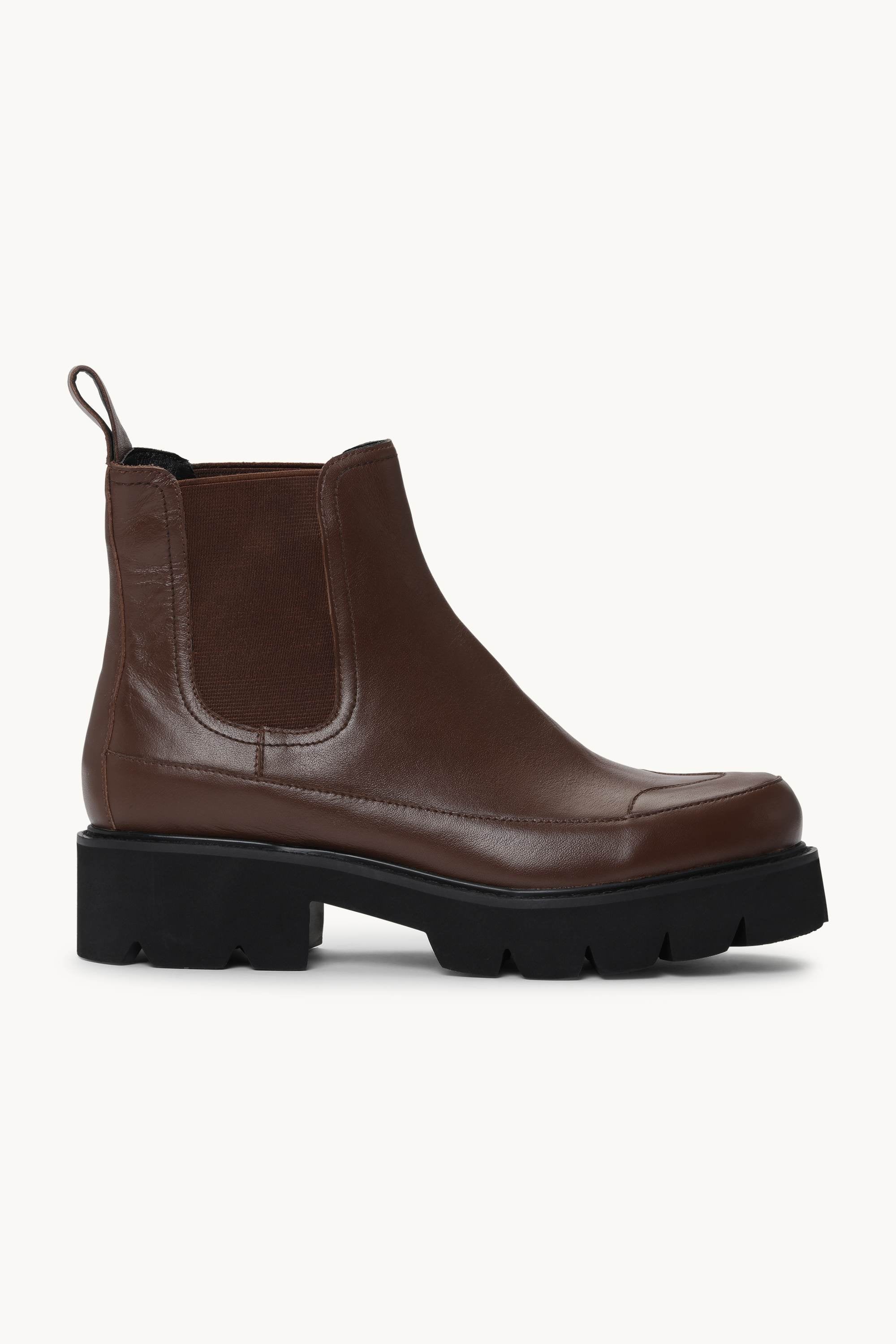 Botines - Coñac oscuro