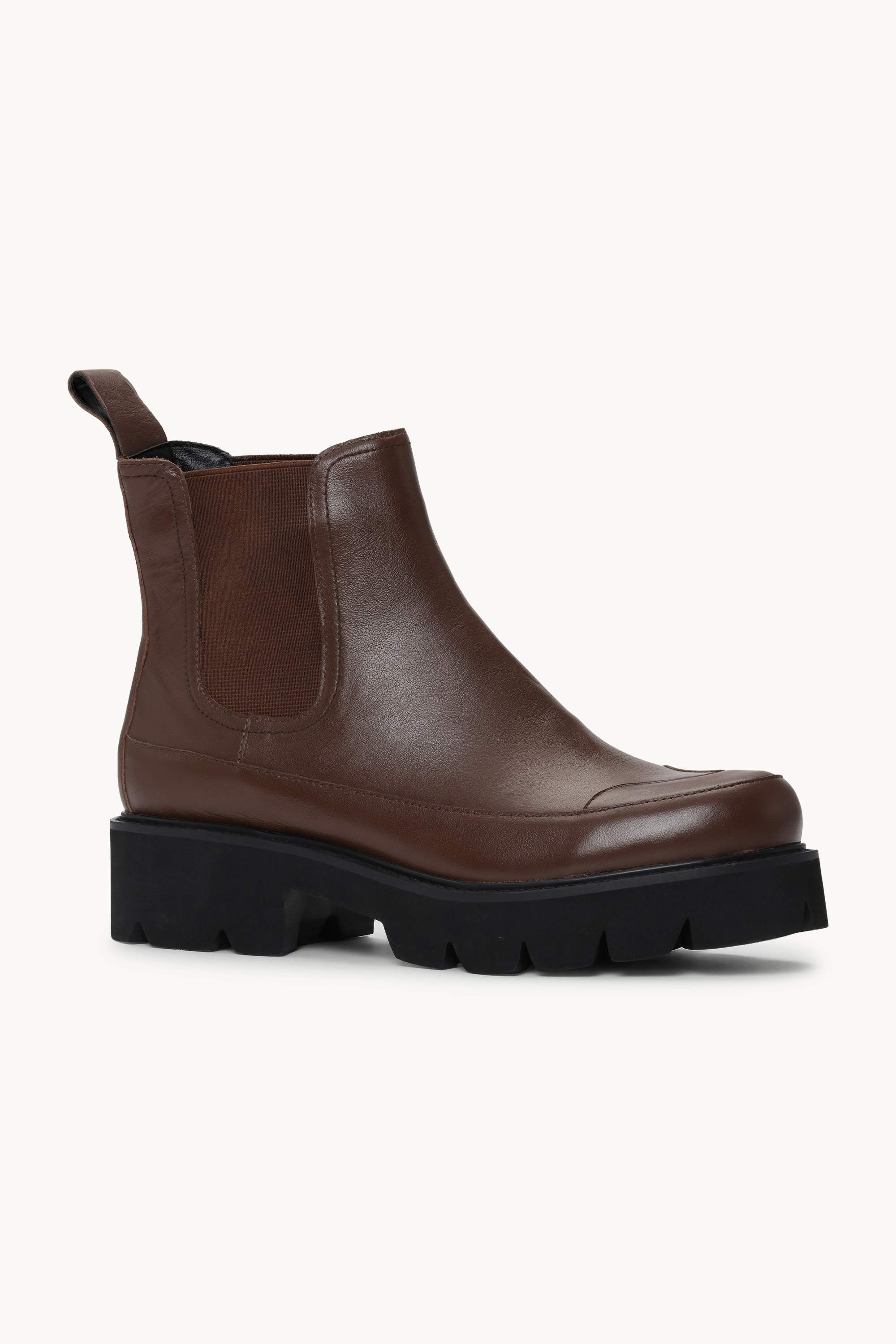 Botines - Coñac oscuro