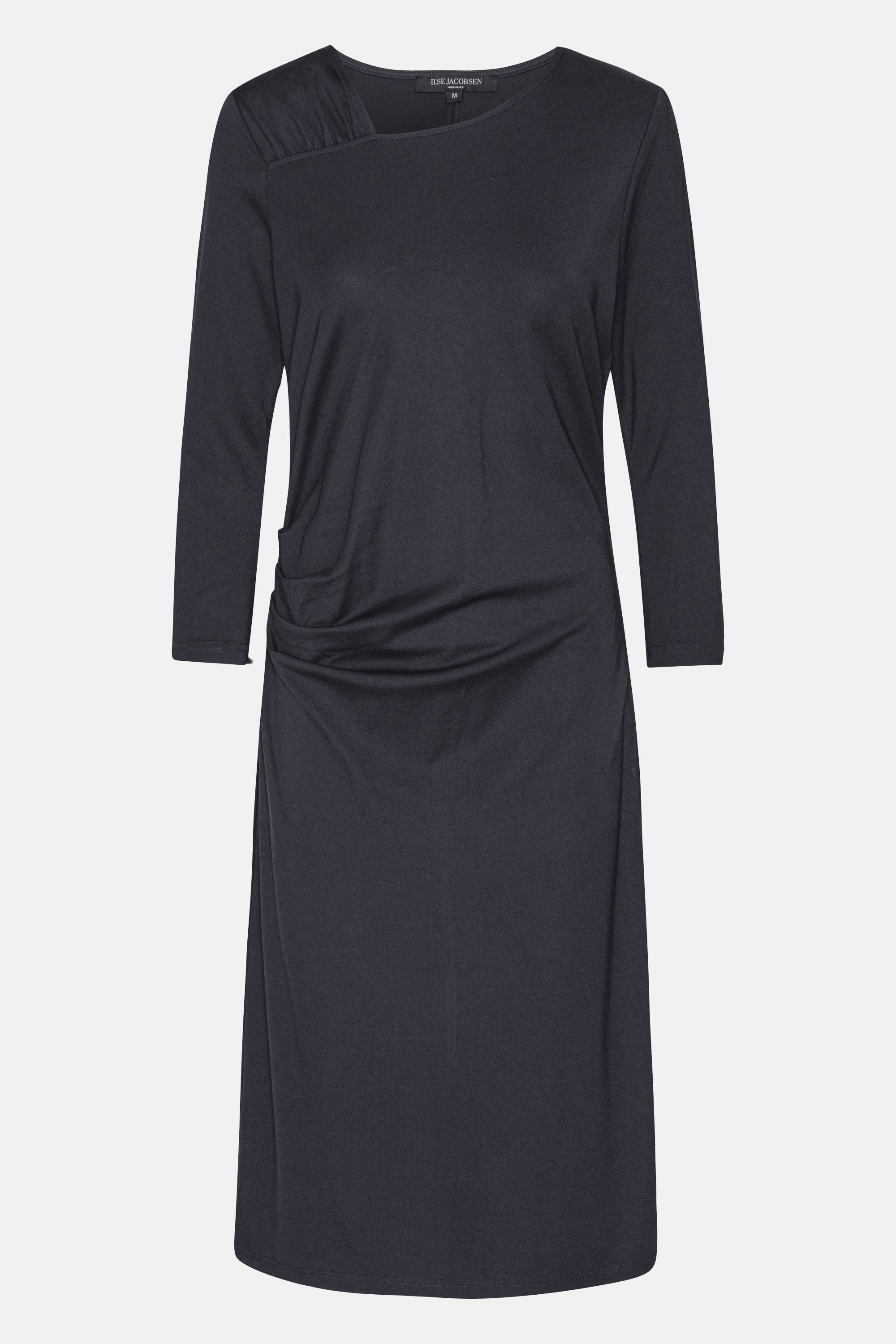Dress With Pleats - Dark Indigo