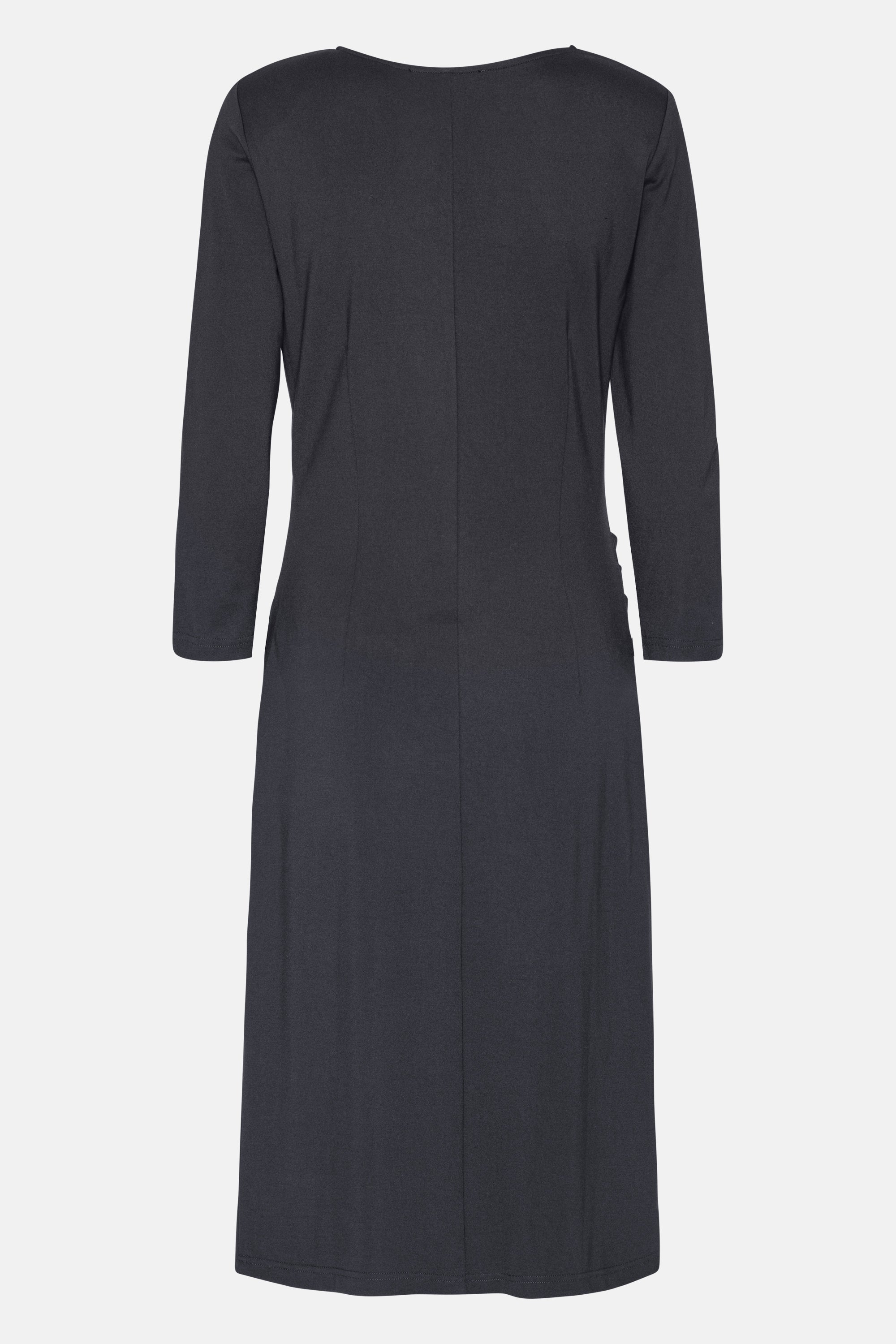 Dress With Pleats - Dark Indigo