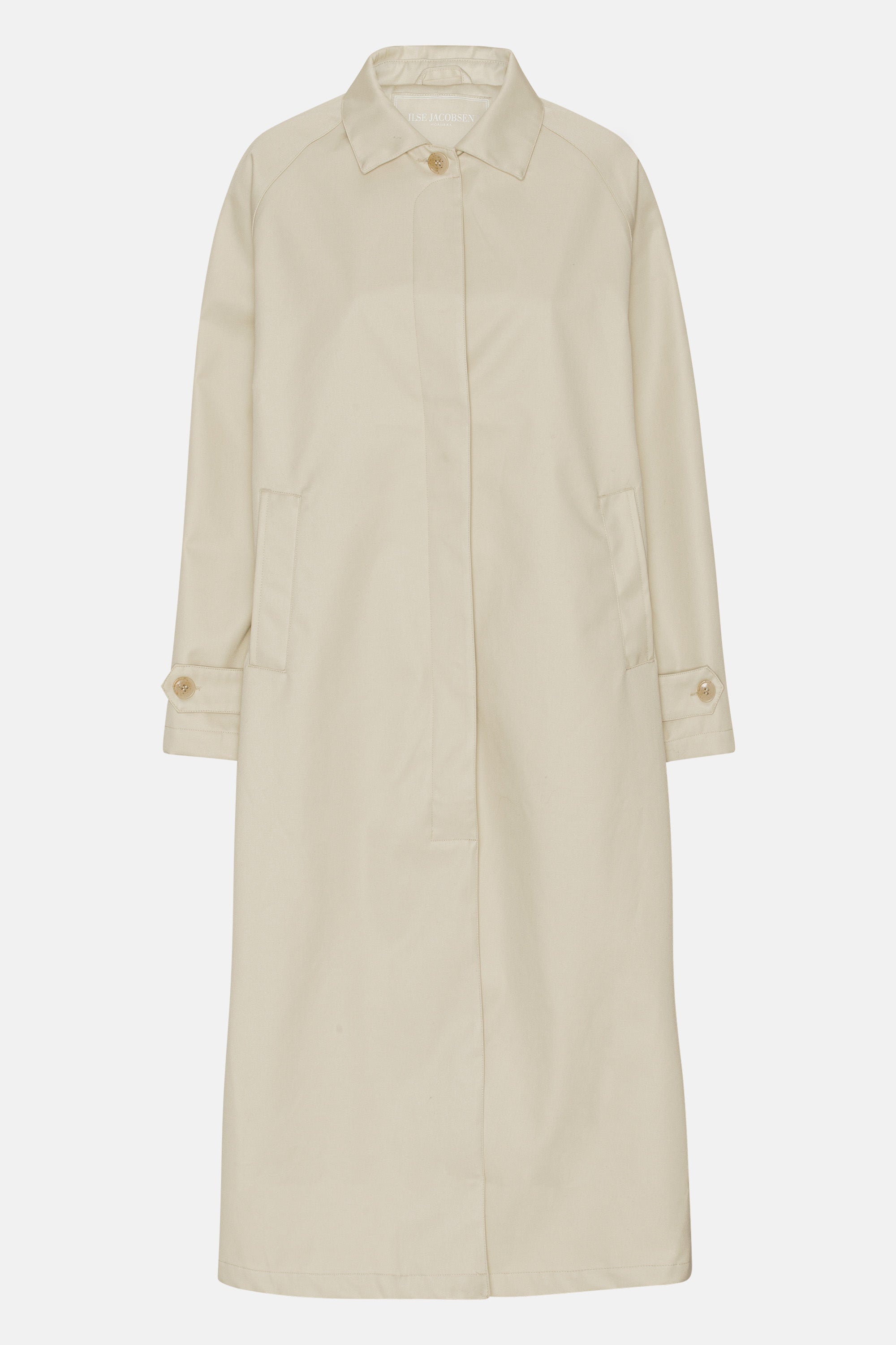 Ilse Jacobsen Hornbæk Rain Cotton raincoat Coat 132 Bleached Sand