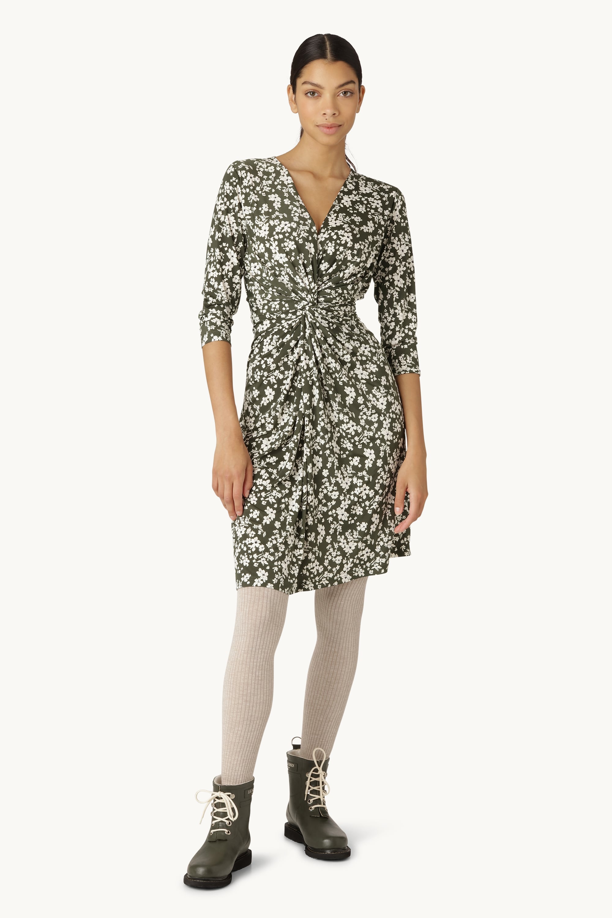 Short Dress - Army